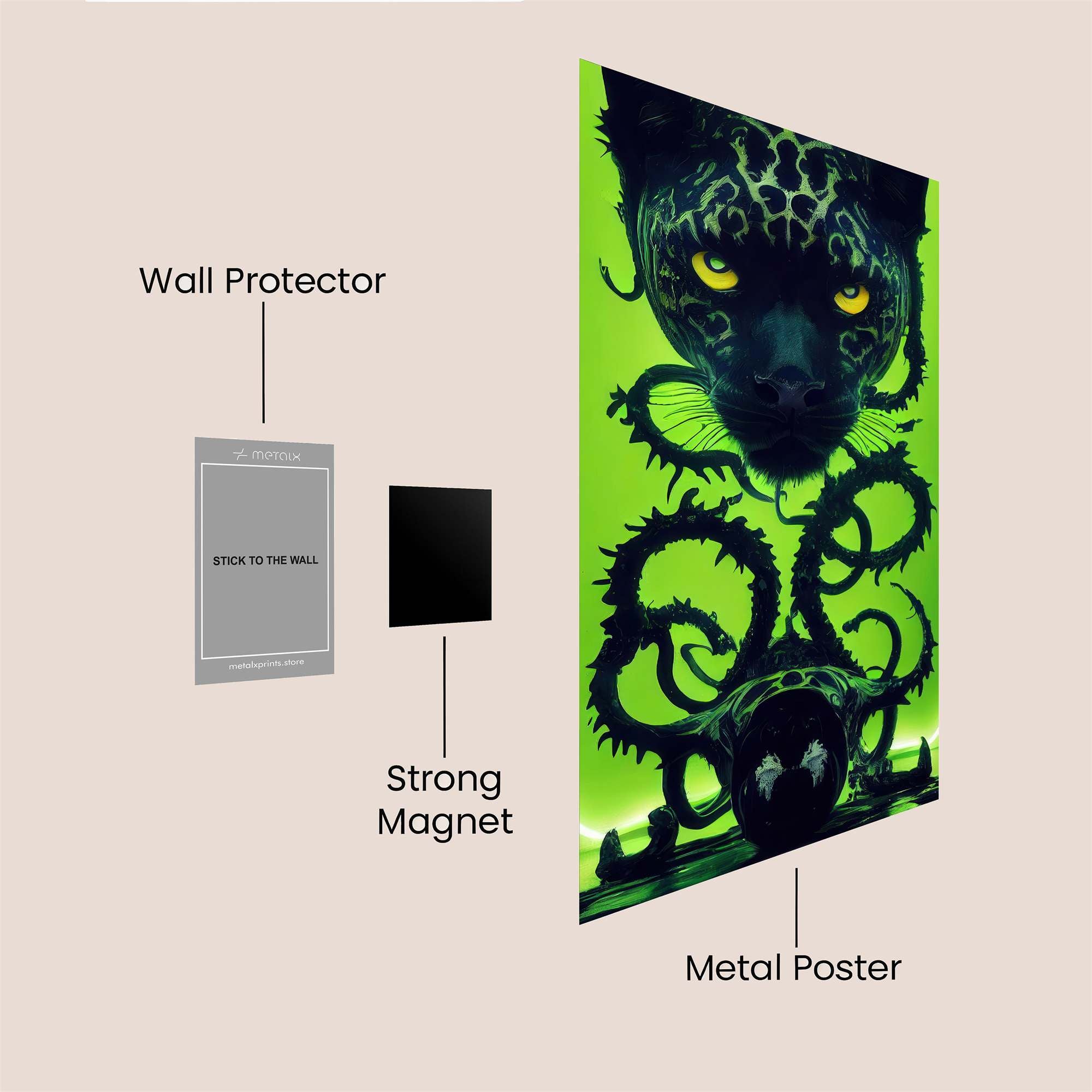Panther Enigma Safe Wall Magnetic / M