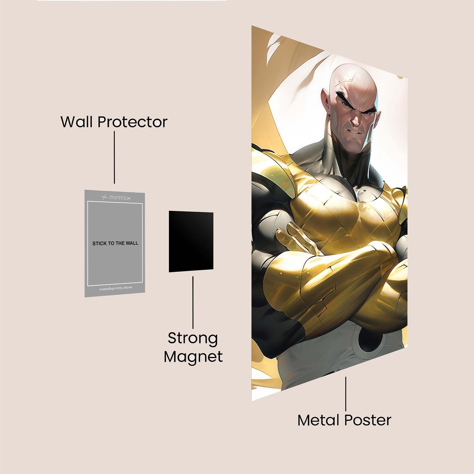 Mighty Resolve Safe Wall Magnetic / M