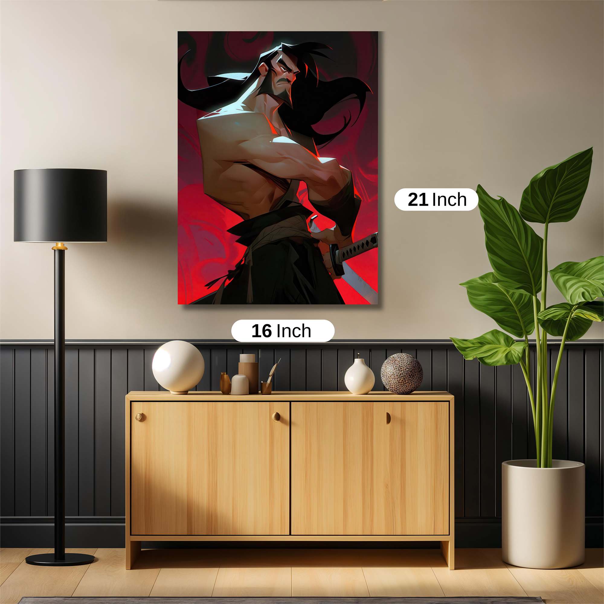 Samurai Resolve Safe Wall Magnetic / M