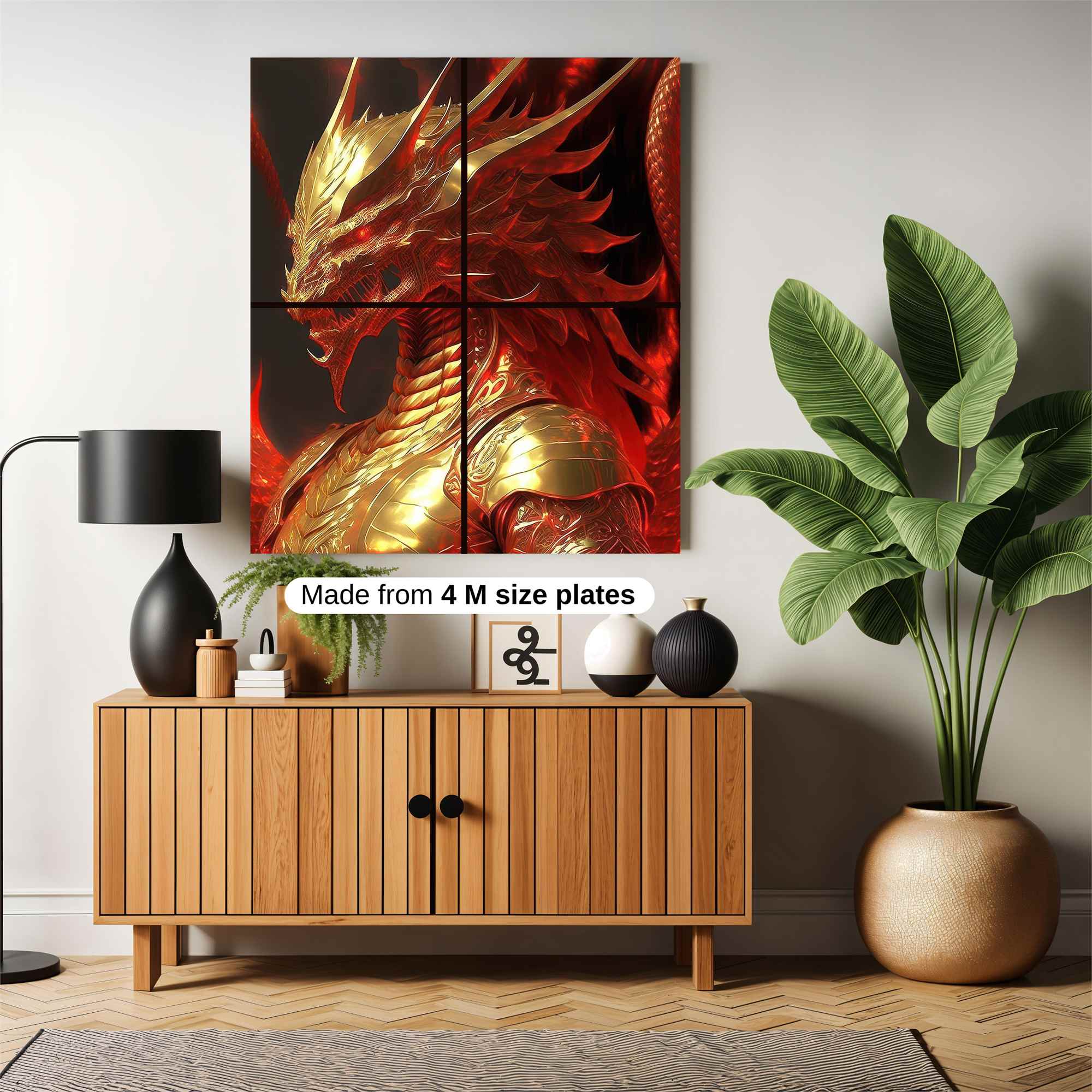 Dragon Majesty Safe Wall Magnetic / M