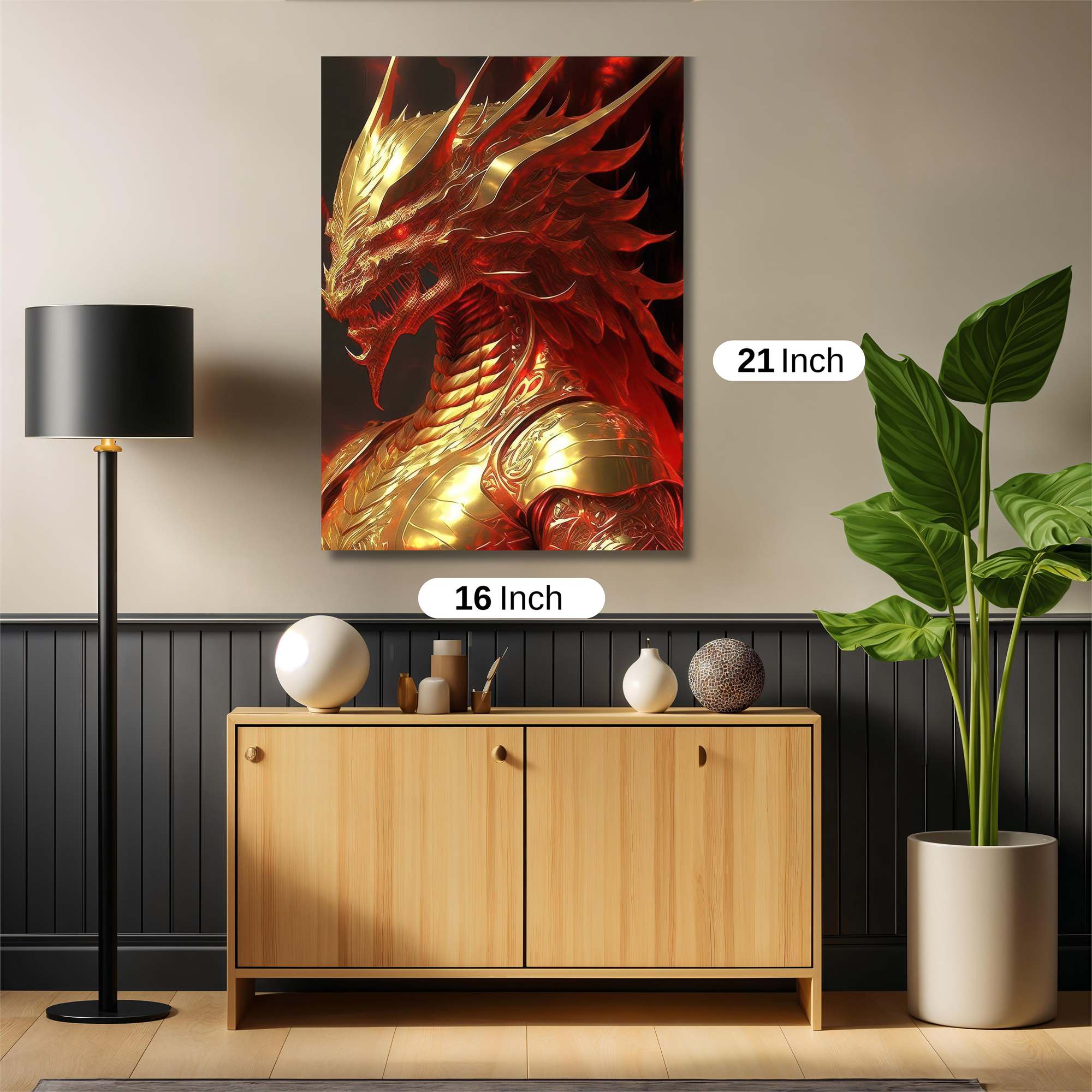 Dragon Majesty Safe Wall Magnetic / M