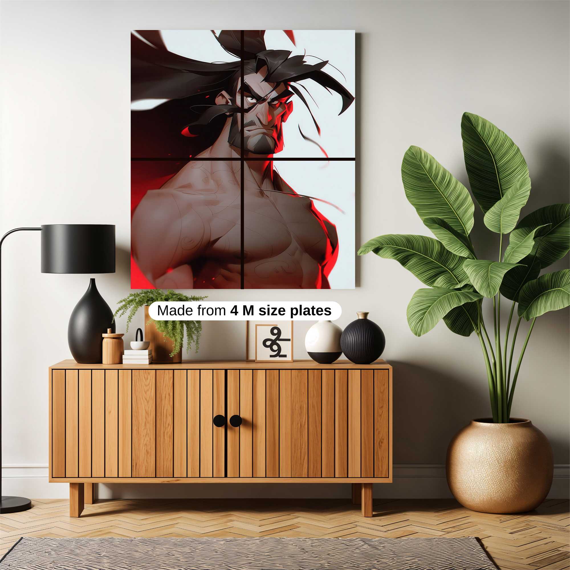 Samurai Resolve Safe Wall Magnetic / M