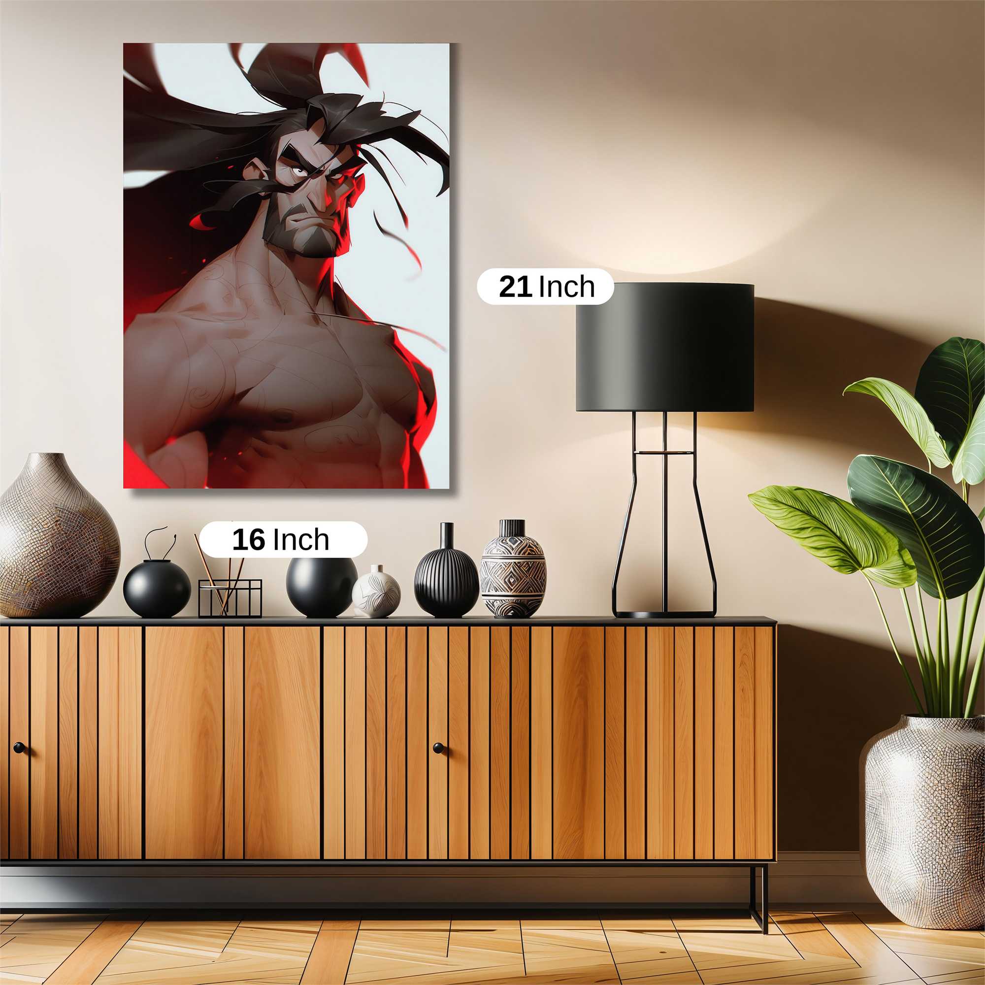 Samurai Resolve Safe Wall Magnetic / M