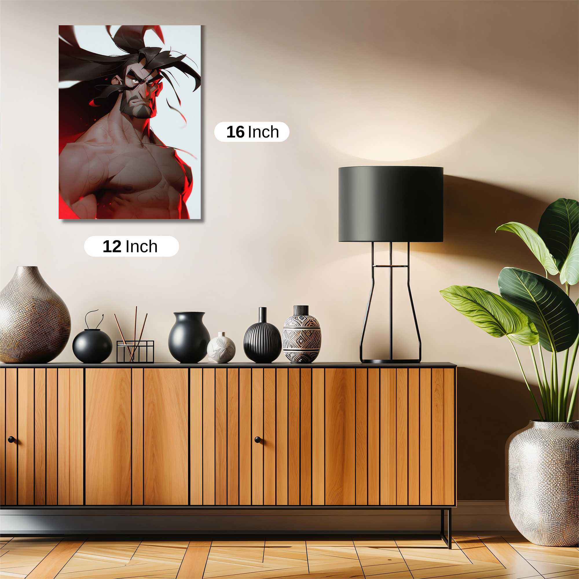 Samurai Resolve Safe Wall Magnetic / M