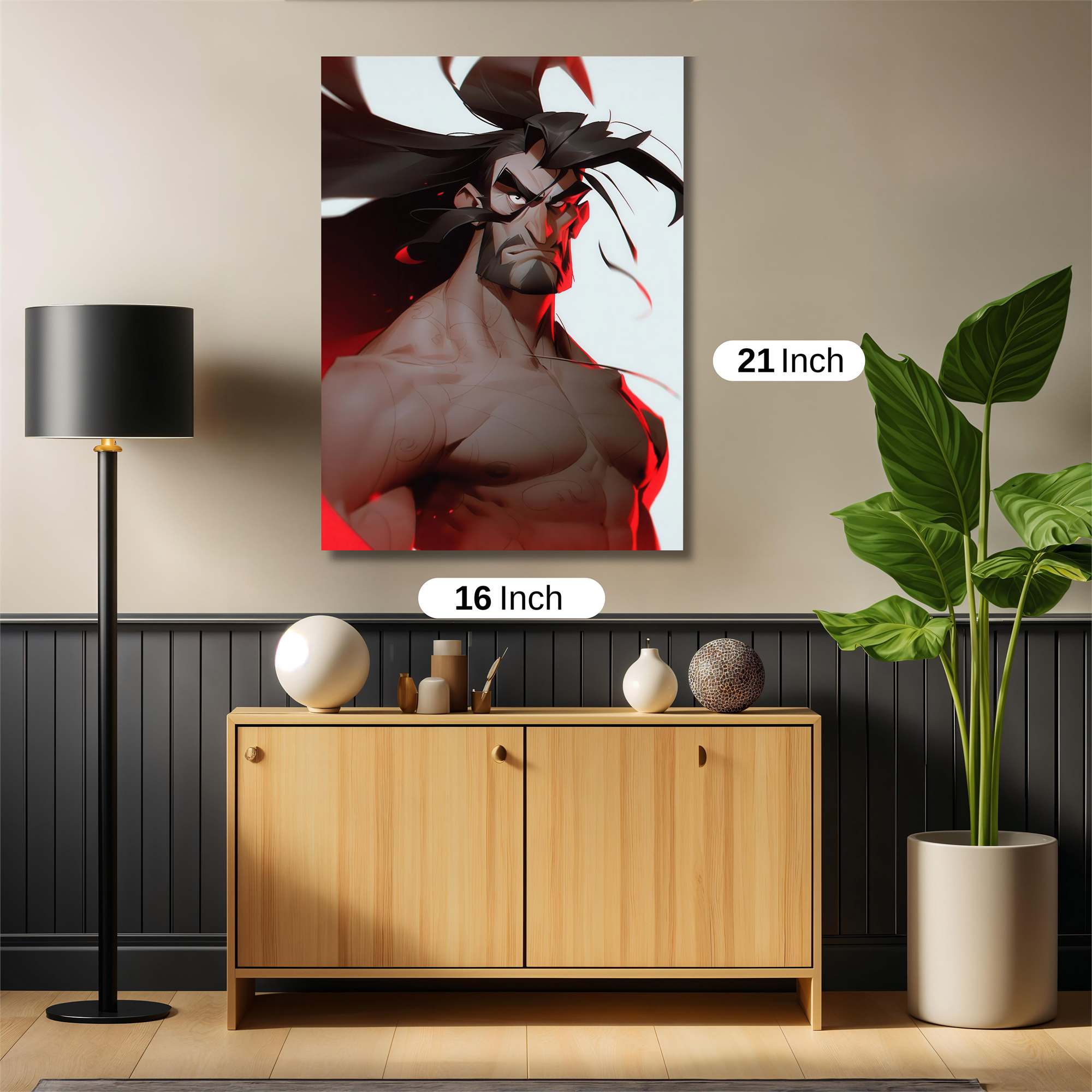 Samurai Resolve Safe Wall Magnetic / M