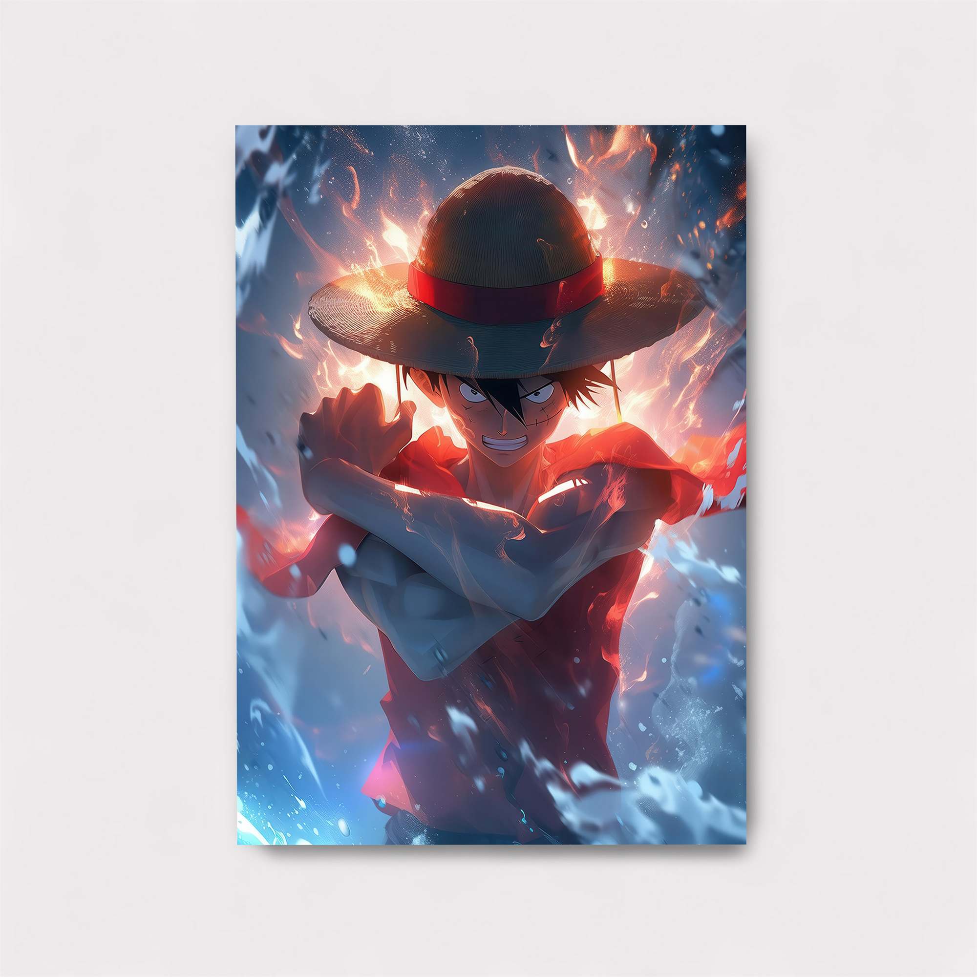 Luffy Blaze Safe Wall Magnetic / M