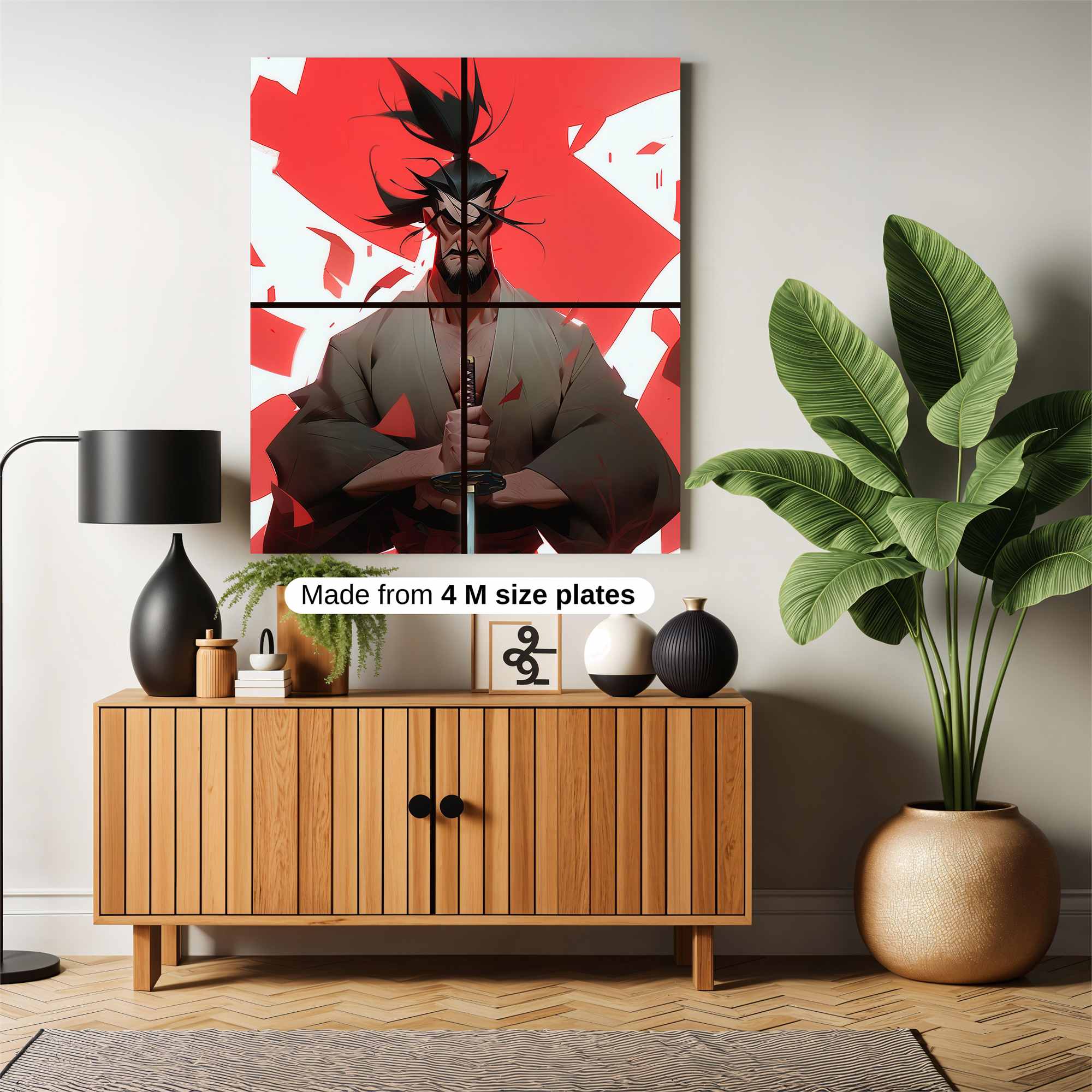 Samurai Resolve Safe Wall Magnetic / M