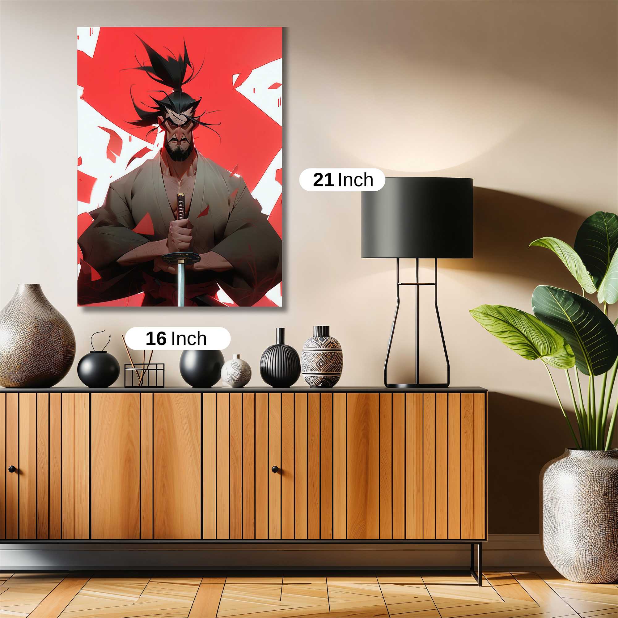 Samurai Resolve Safe Wall Magnetic / M