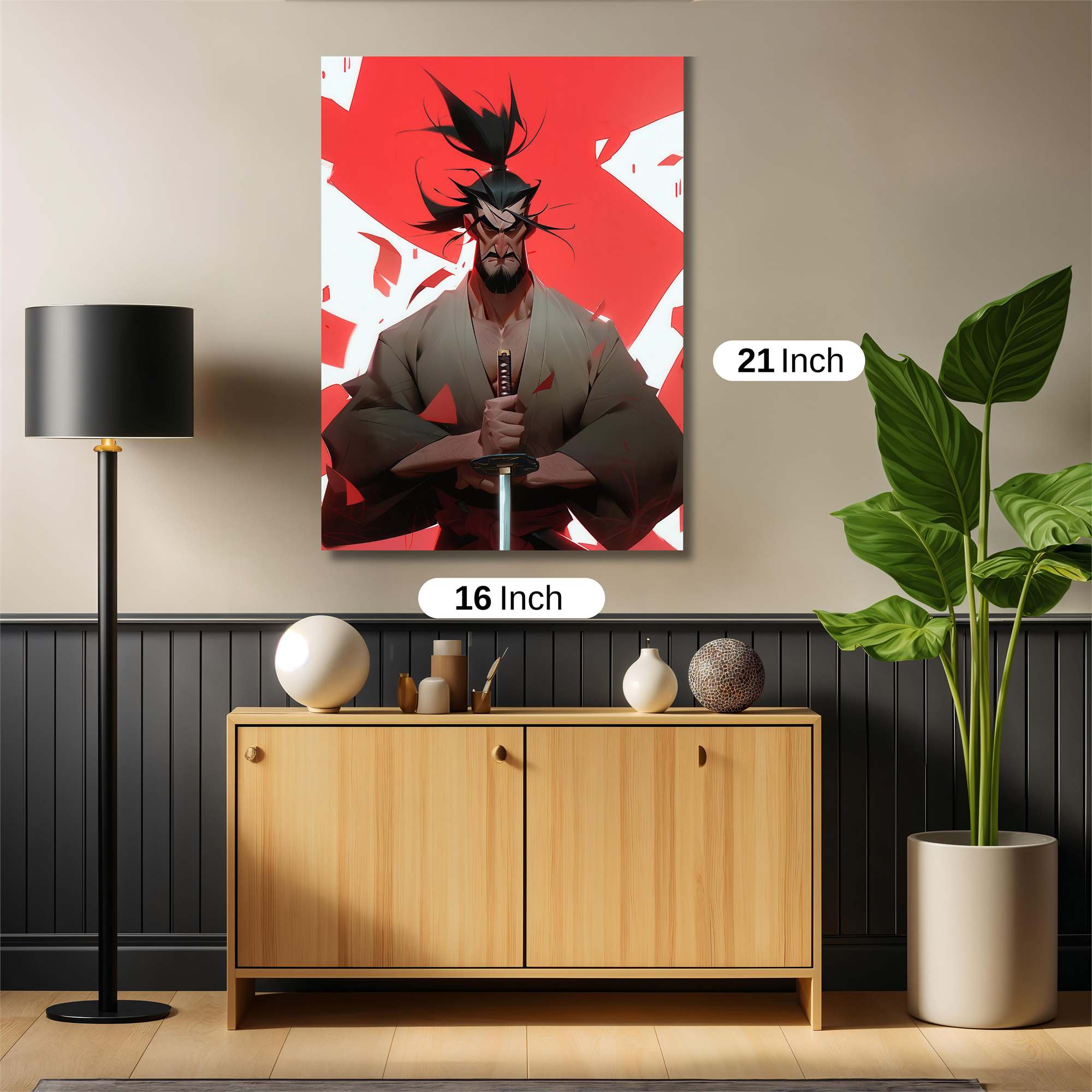 Samurai Resolve Safe Wall Magnetic / M