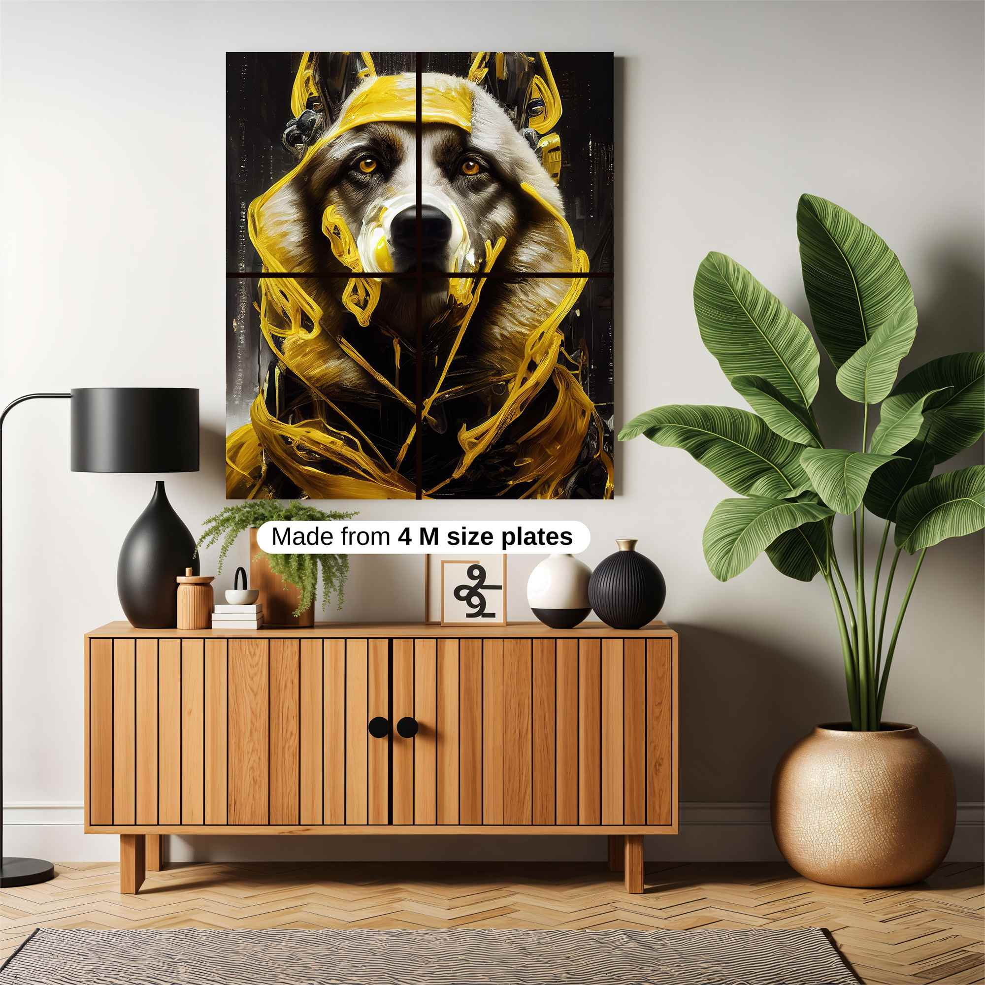 Raccoon Radiance Safe Wall Magnetic / M