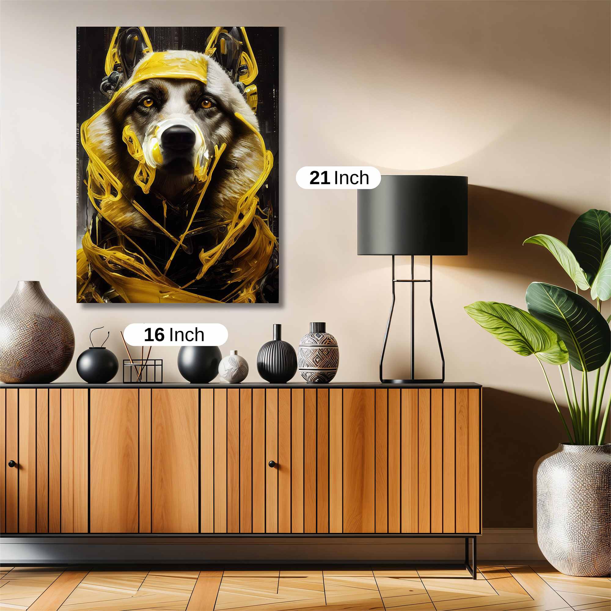 Raccoon Radiance Safe Wall Magnetic / M
