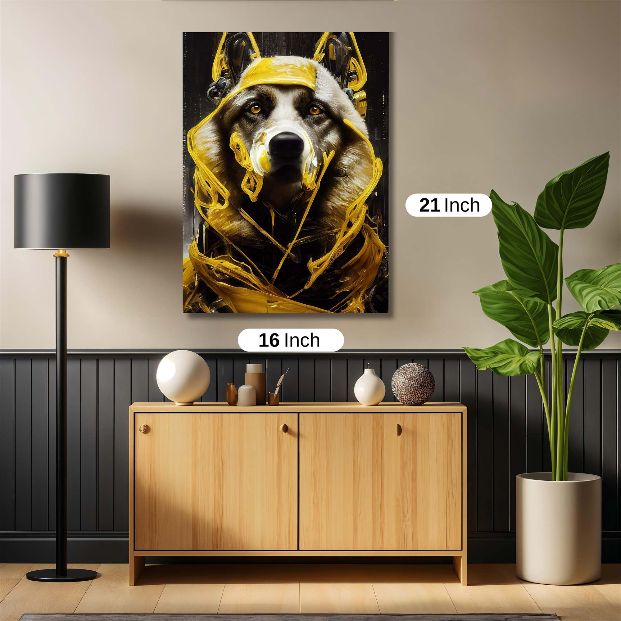 Raccoon Radiance Safe Wall Magnetic / M
