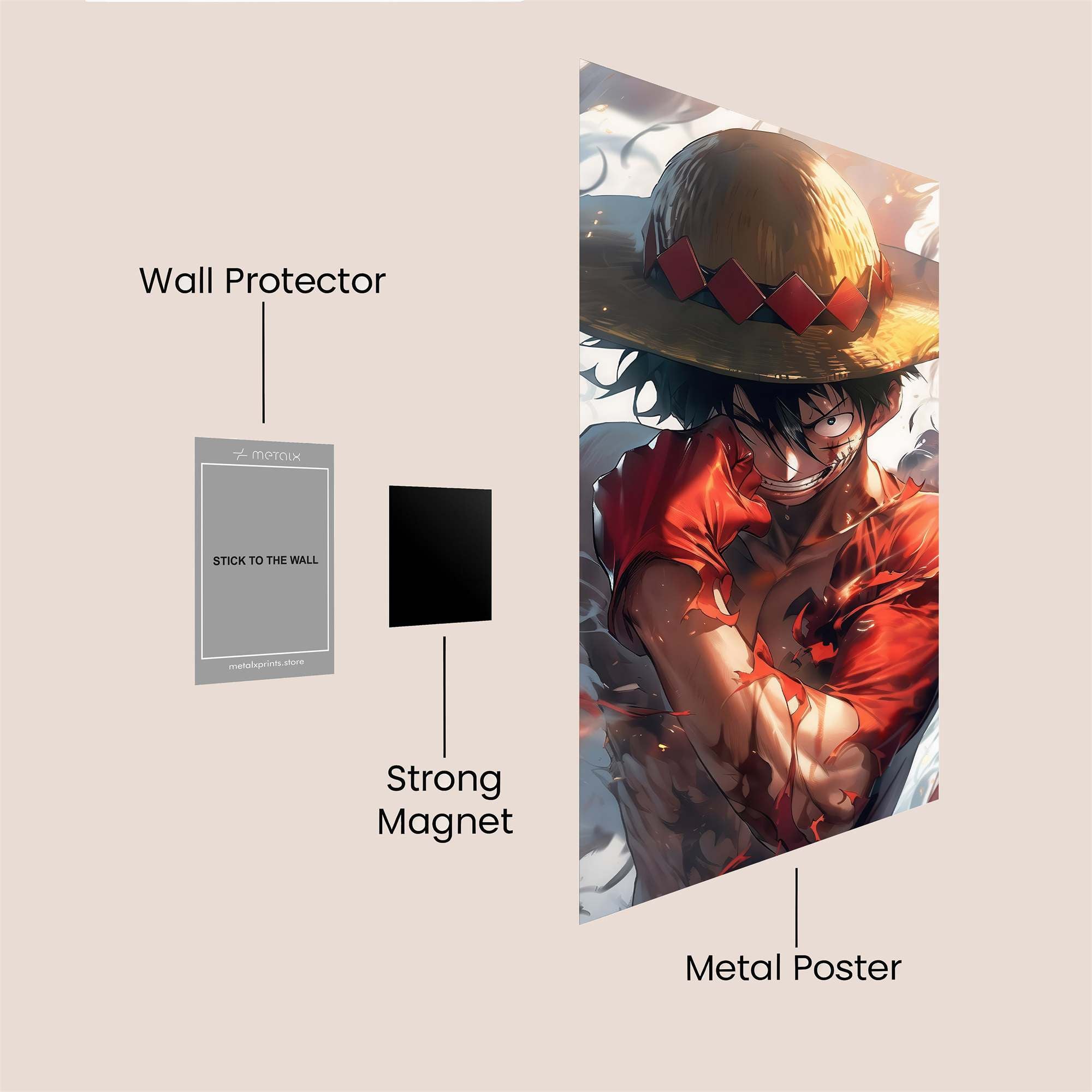 Luffy Vortex Safe Wall Magnetic / M