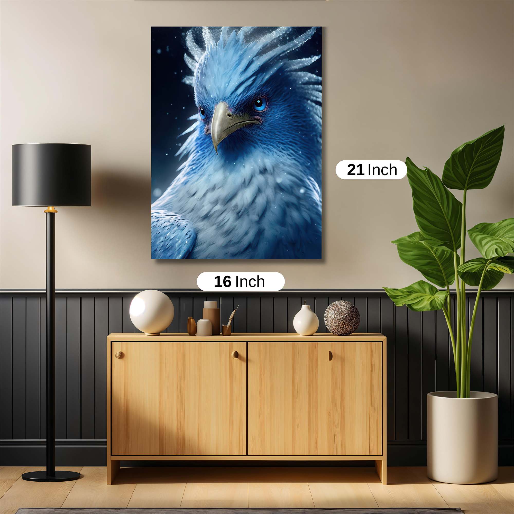 Frosted Majesty Safe Wall Magnetic / M