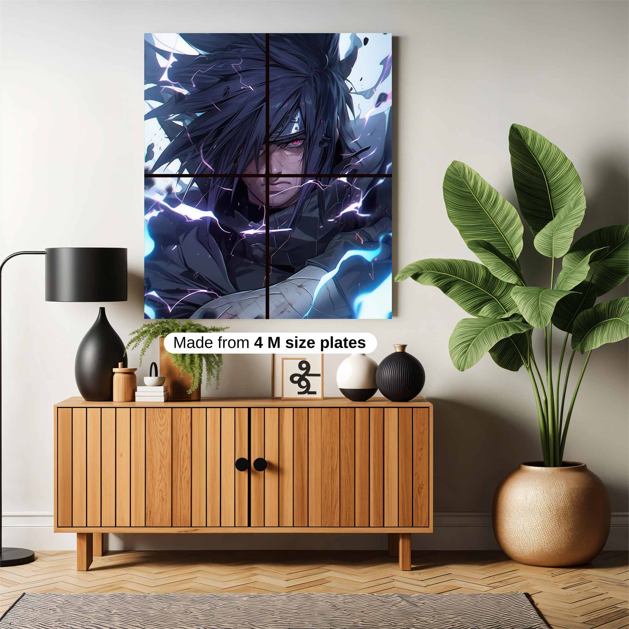 Sasuke Stormrage Safe Wall Magnetic / M