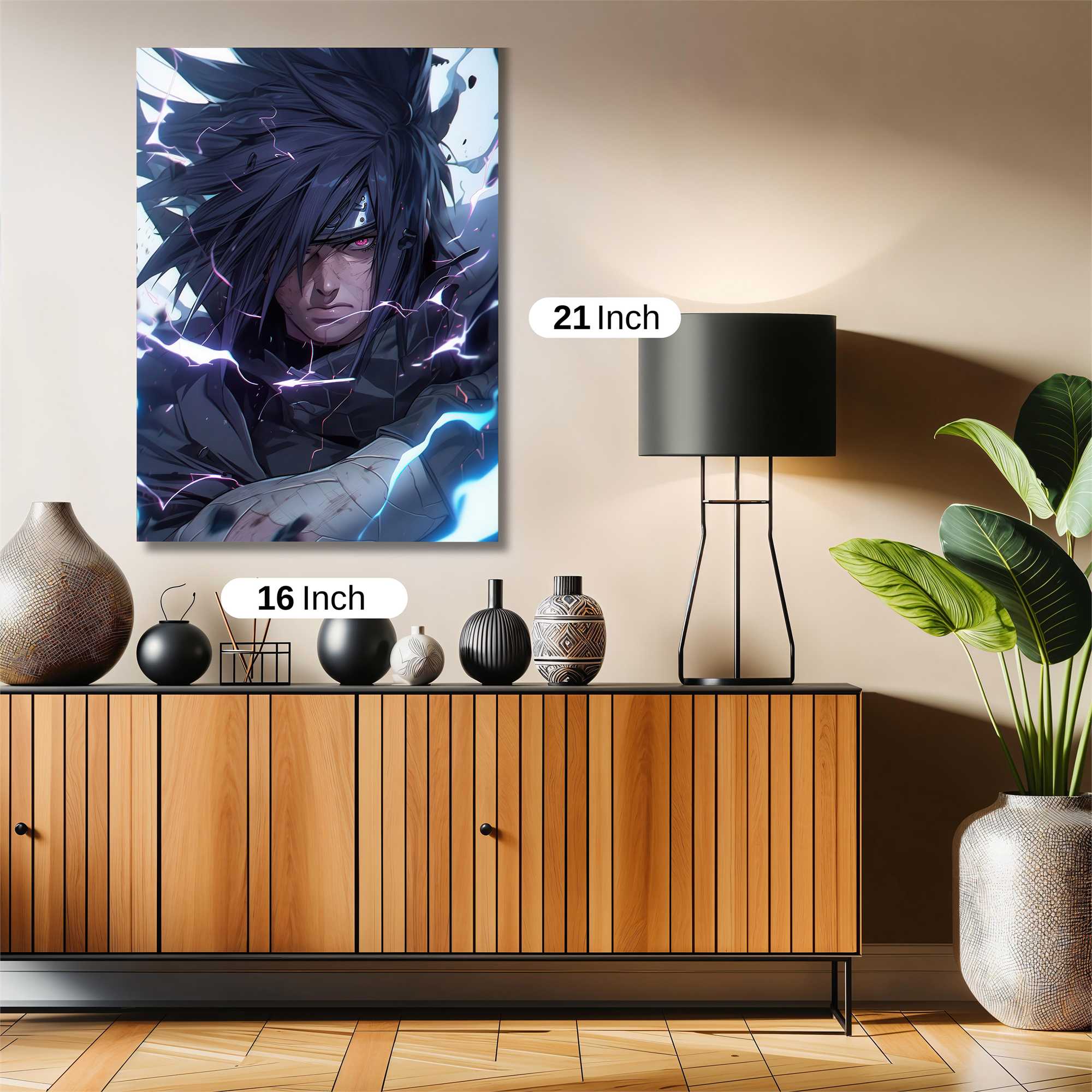 Sasuke Stormrage Safe Wall Magnetic / M