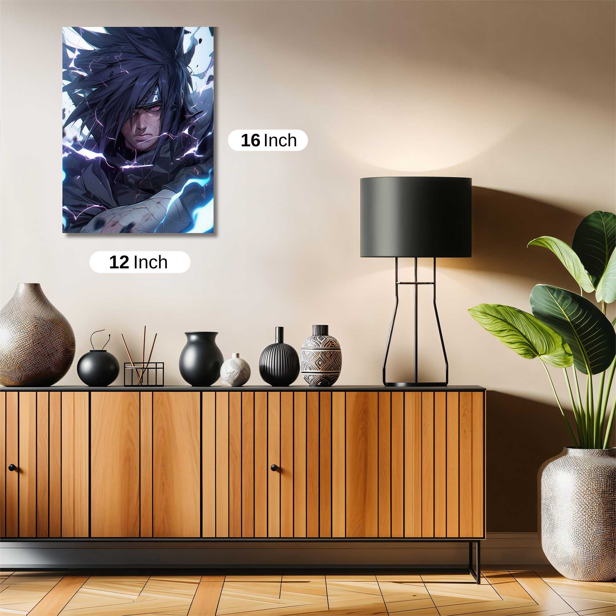 Sasuke Stormrage Safe Wall Magnetic / M
