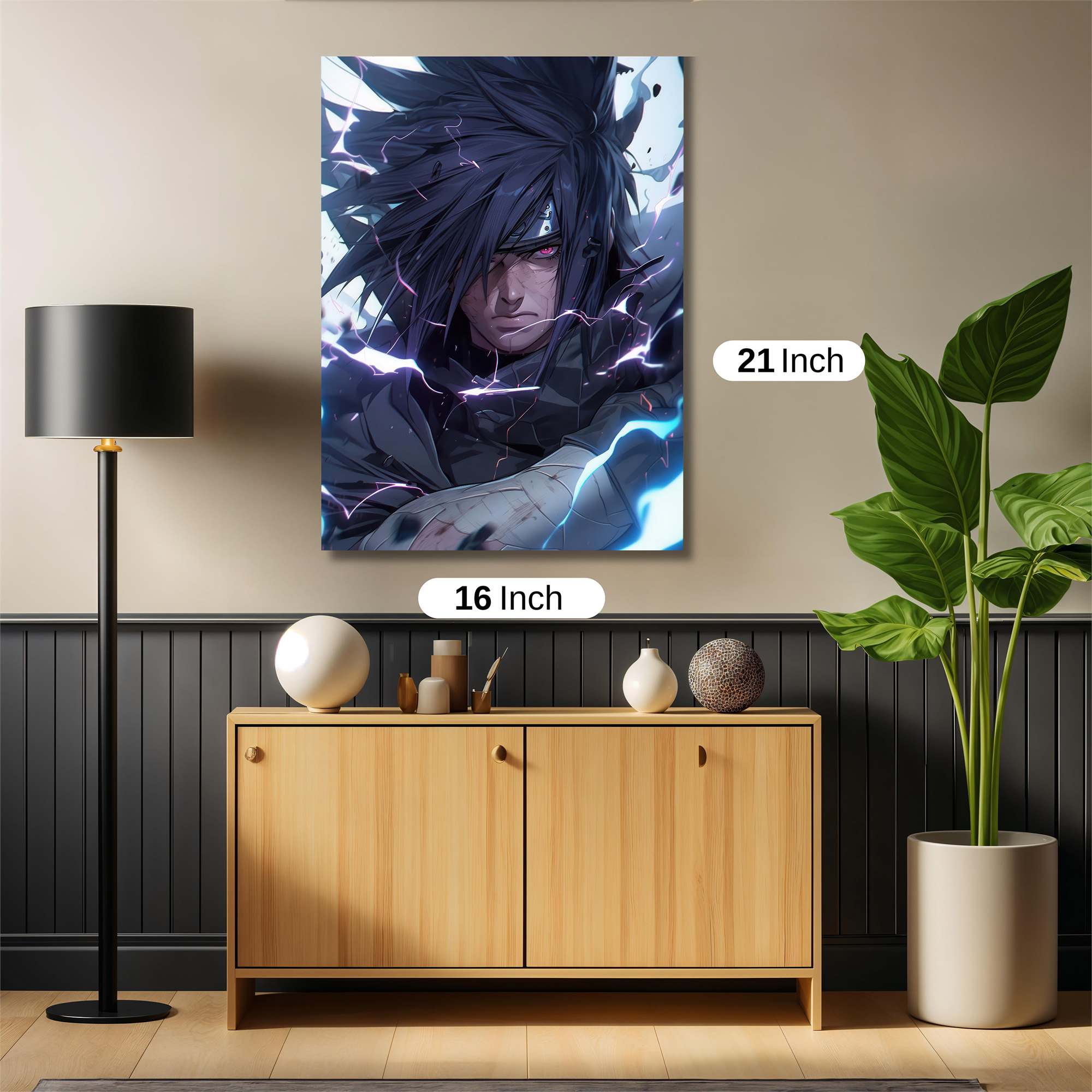 Sasuke Stormrage Safe Wall Magnetic / M