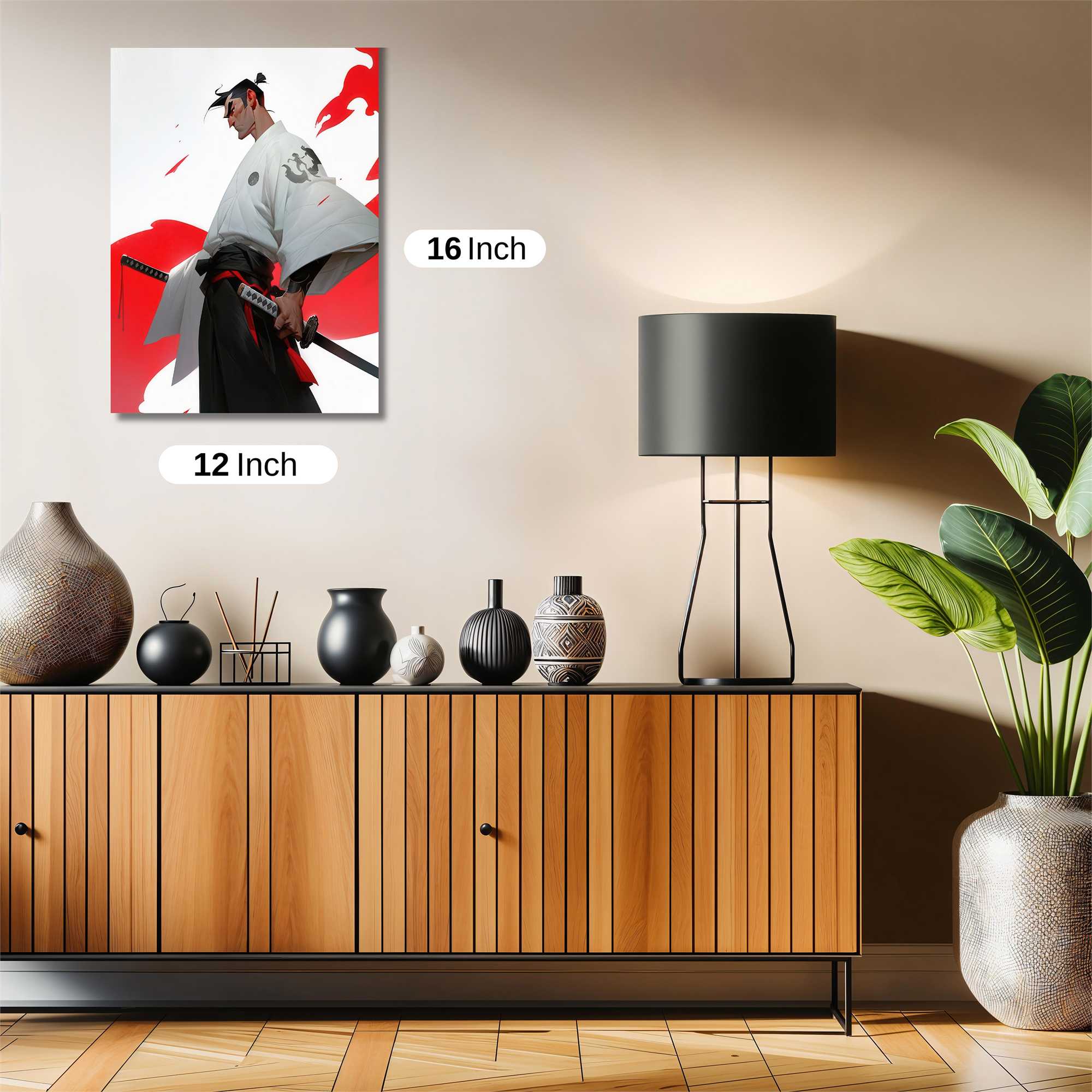 Samurai Resolve Safe Wall Magnetic / M