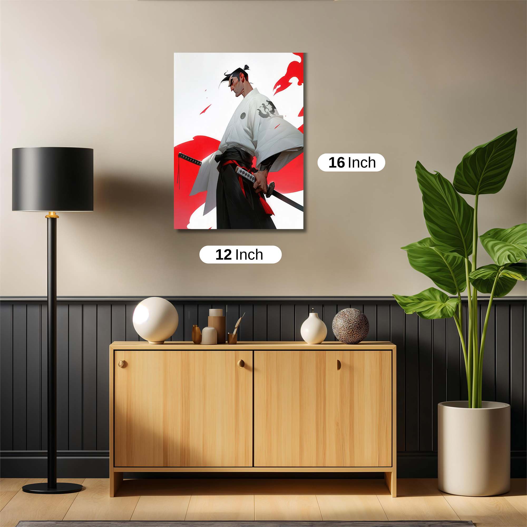 Samurai Resolve Safe Wall Magnetic / M