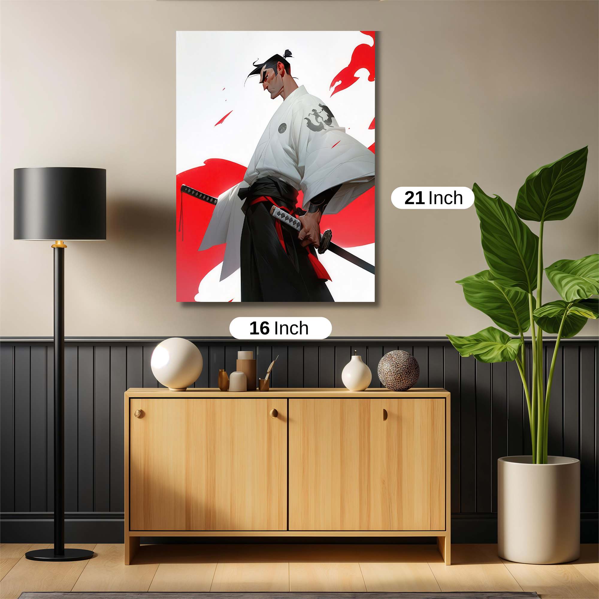 Samurai Resolve Safe Wall Magnetic / M