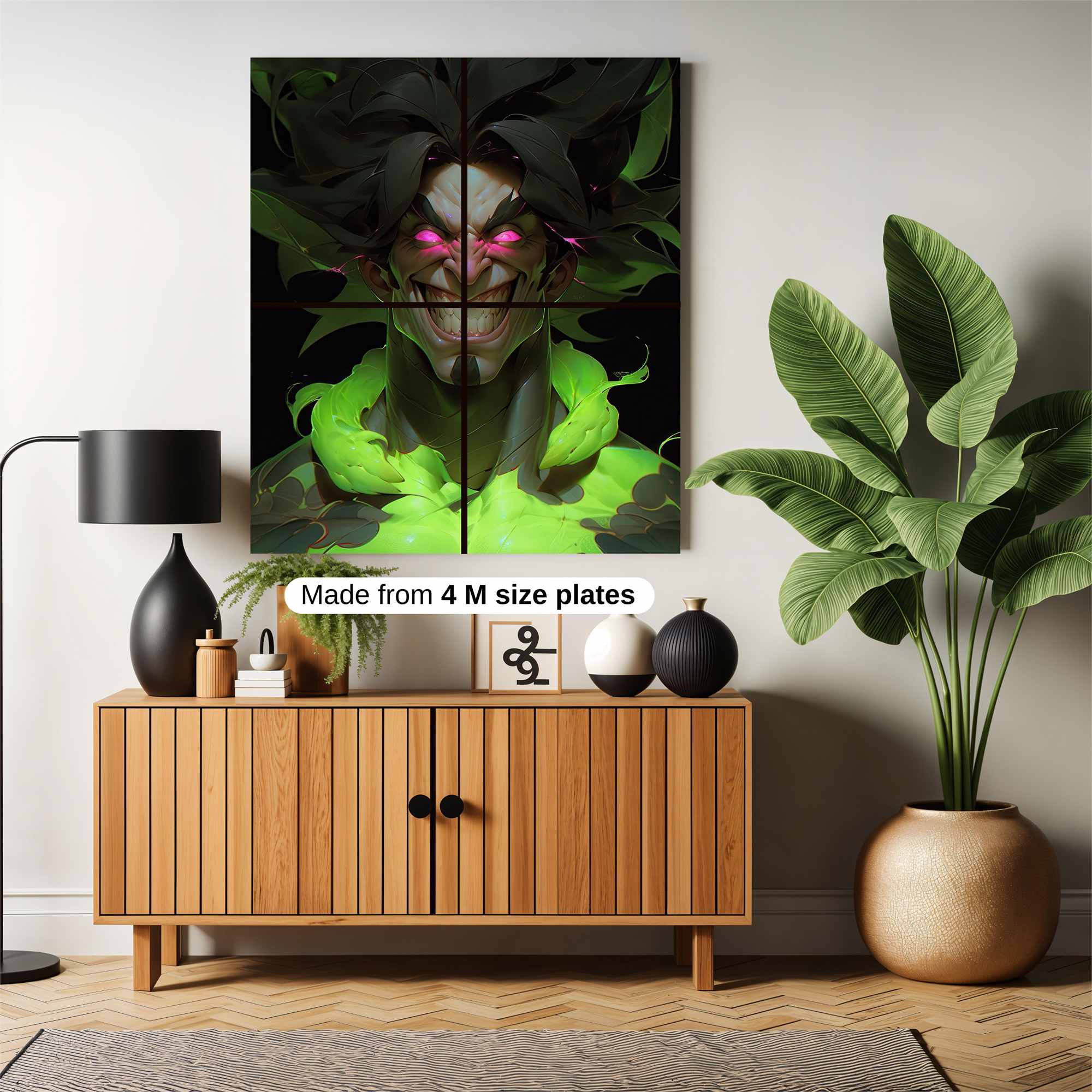 Fiendish Glow Safe Wall Magnetic / M