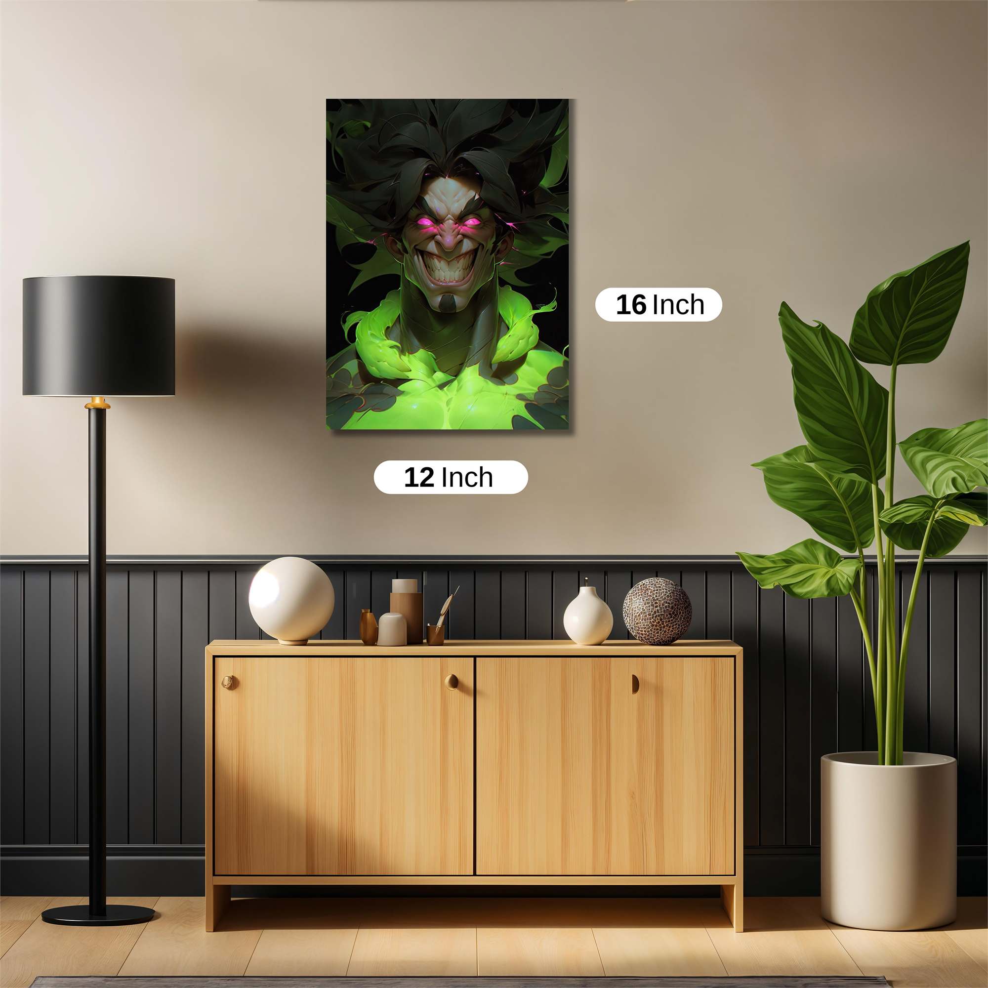 Fiendish Glow Safe Wall Magnetic / M