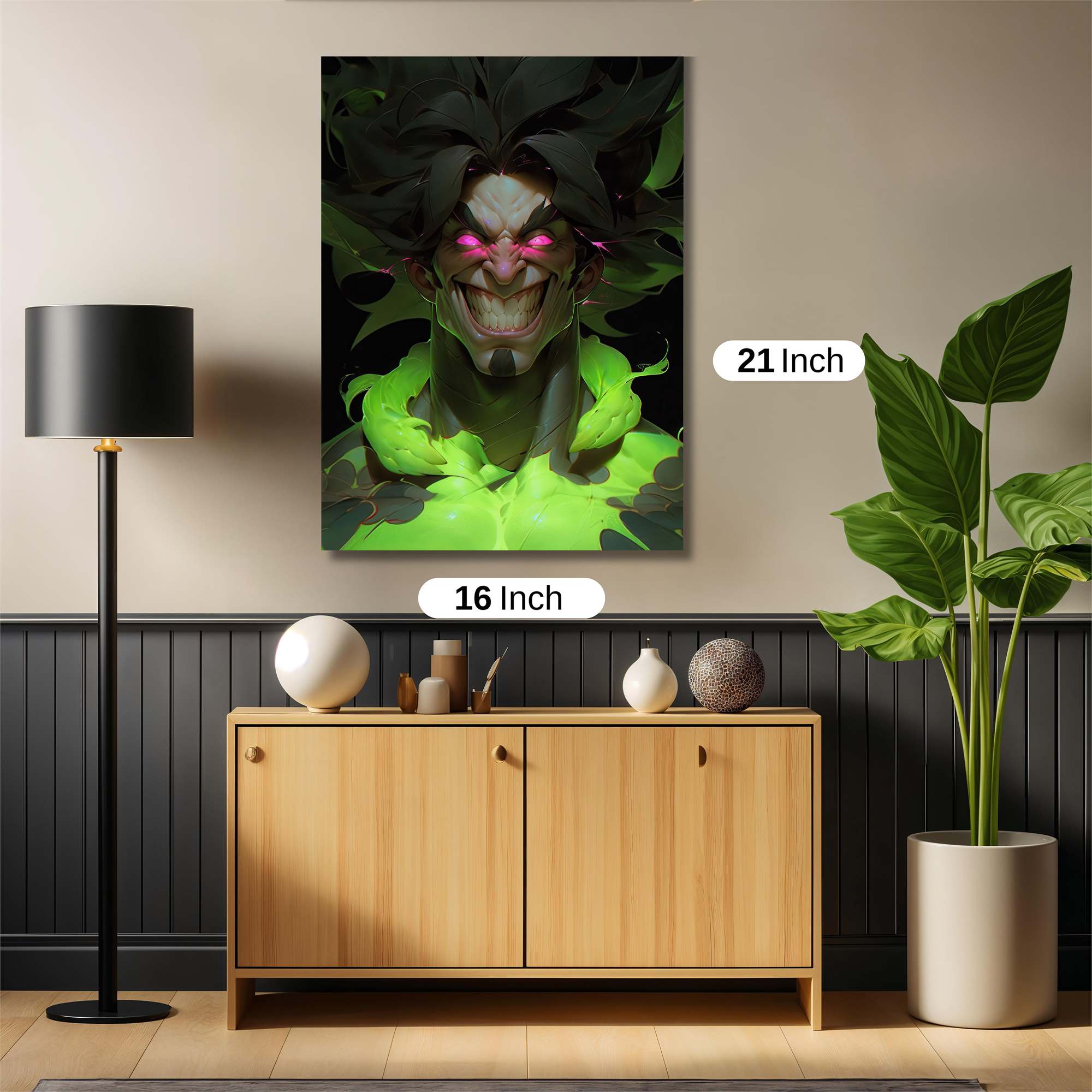 Fiendish Glow Safe Wall Magnetic / M