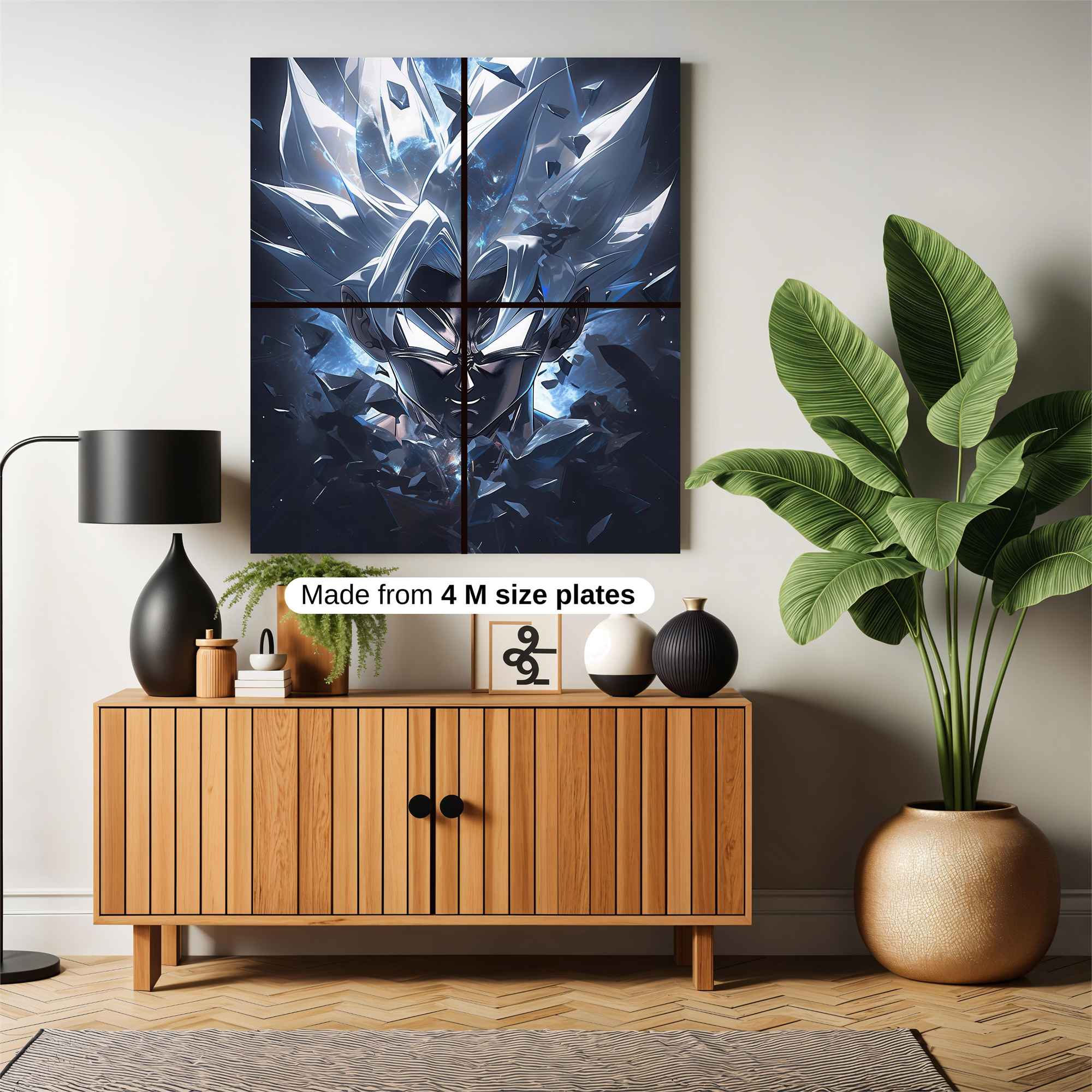 Saiyan Shatter Safe Wall Magnetic / M