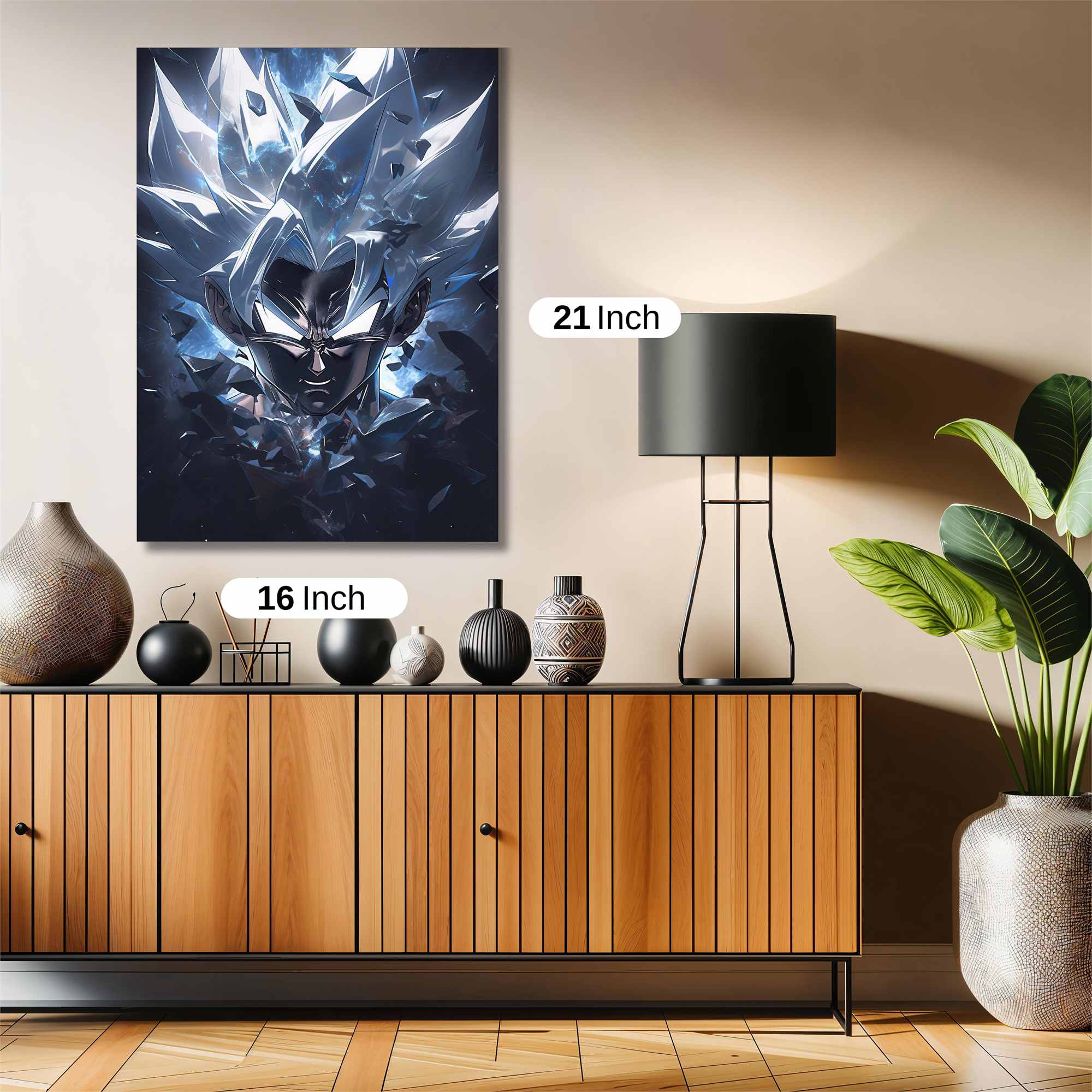 Saiyan Shatter Safe Wall Magnetic / M