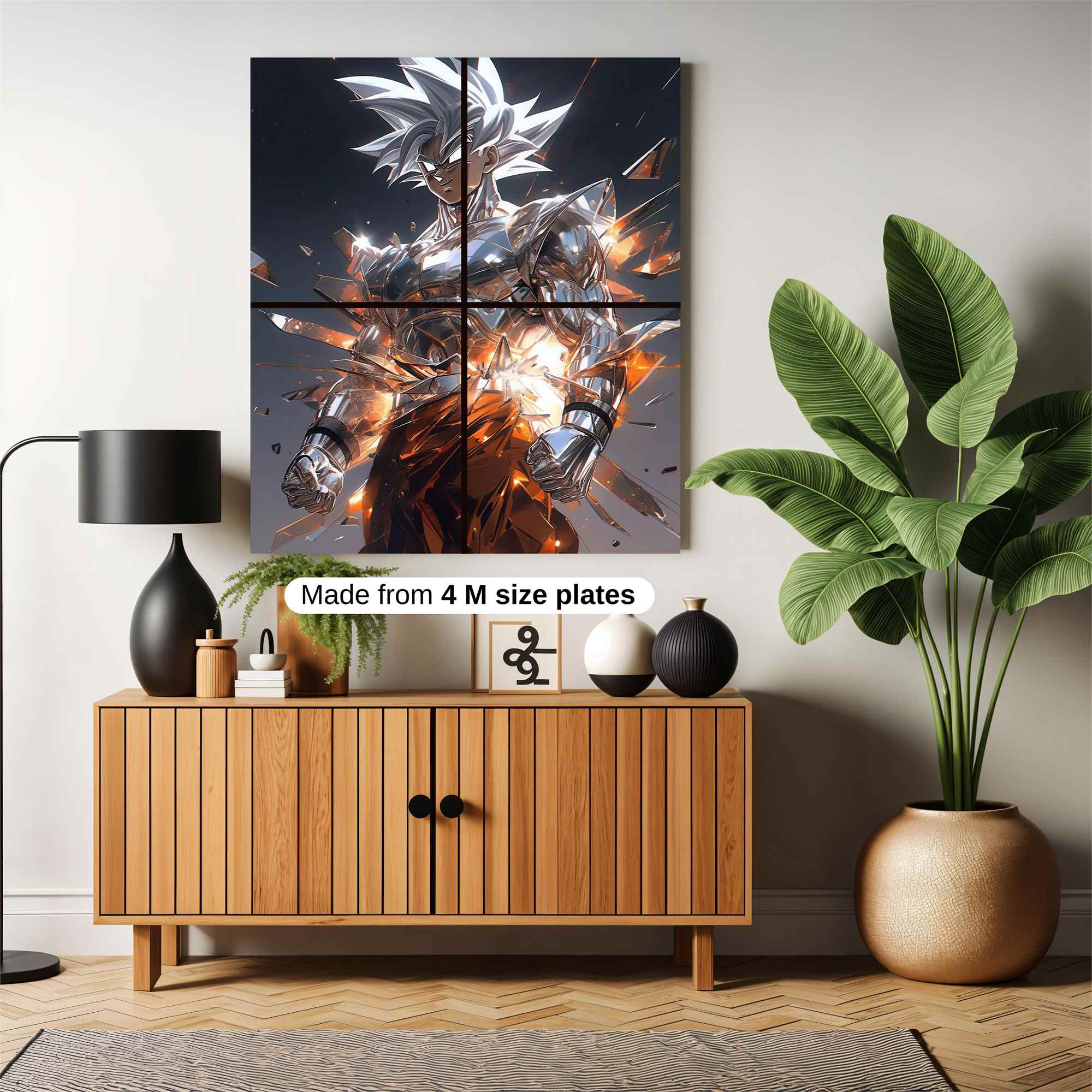 Saiyan Surge Safe Wall Magnetic / M