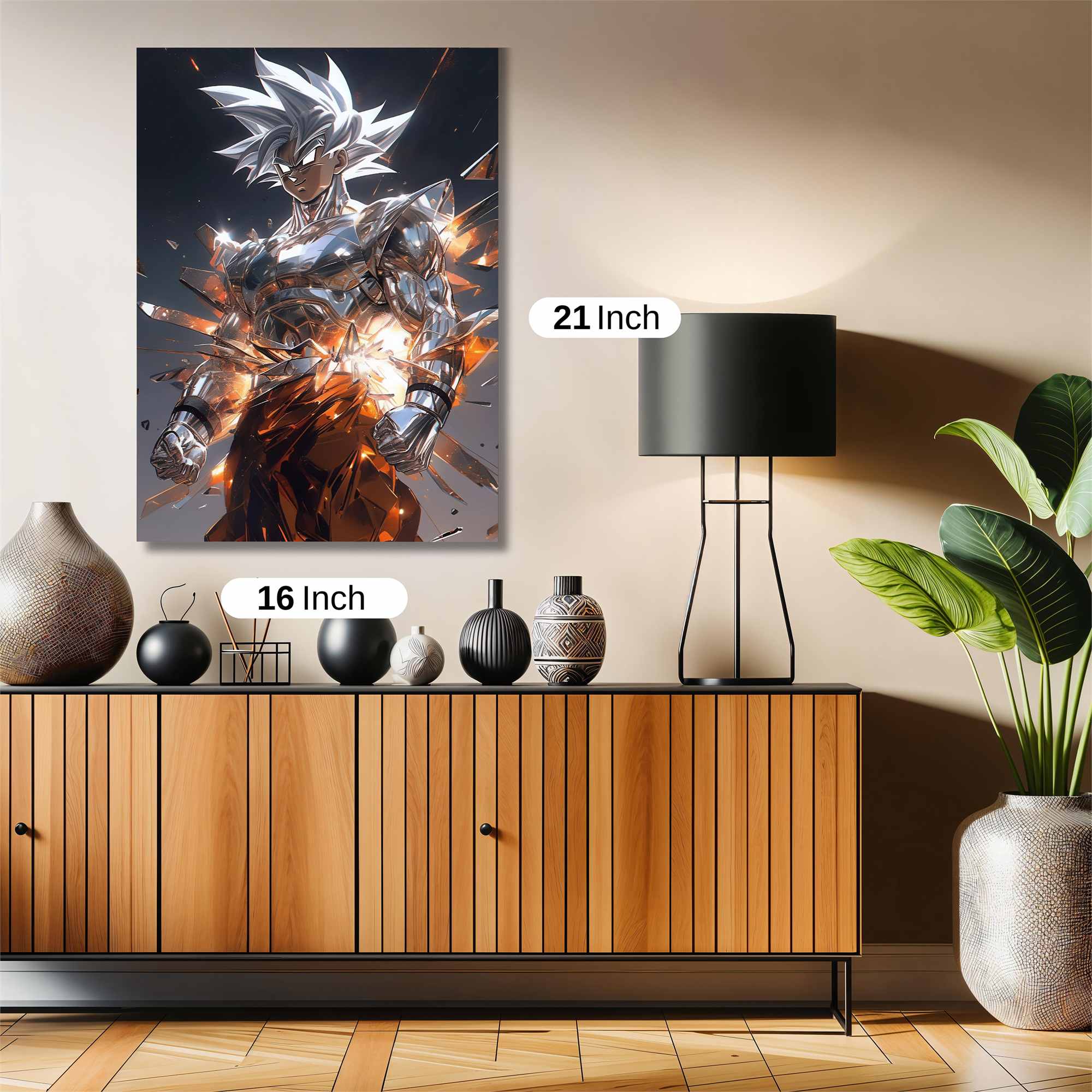 Saiyan Surge Safe Wall Magnetic / M