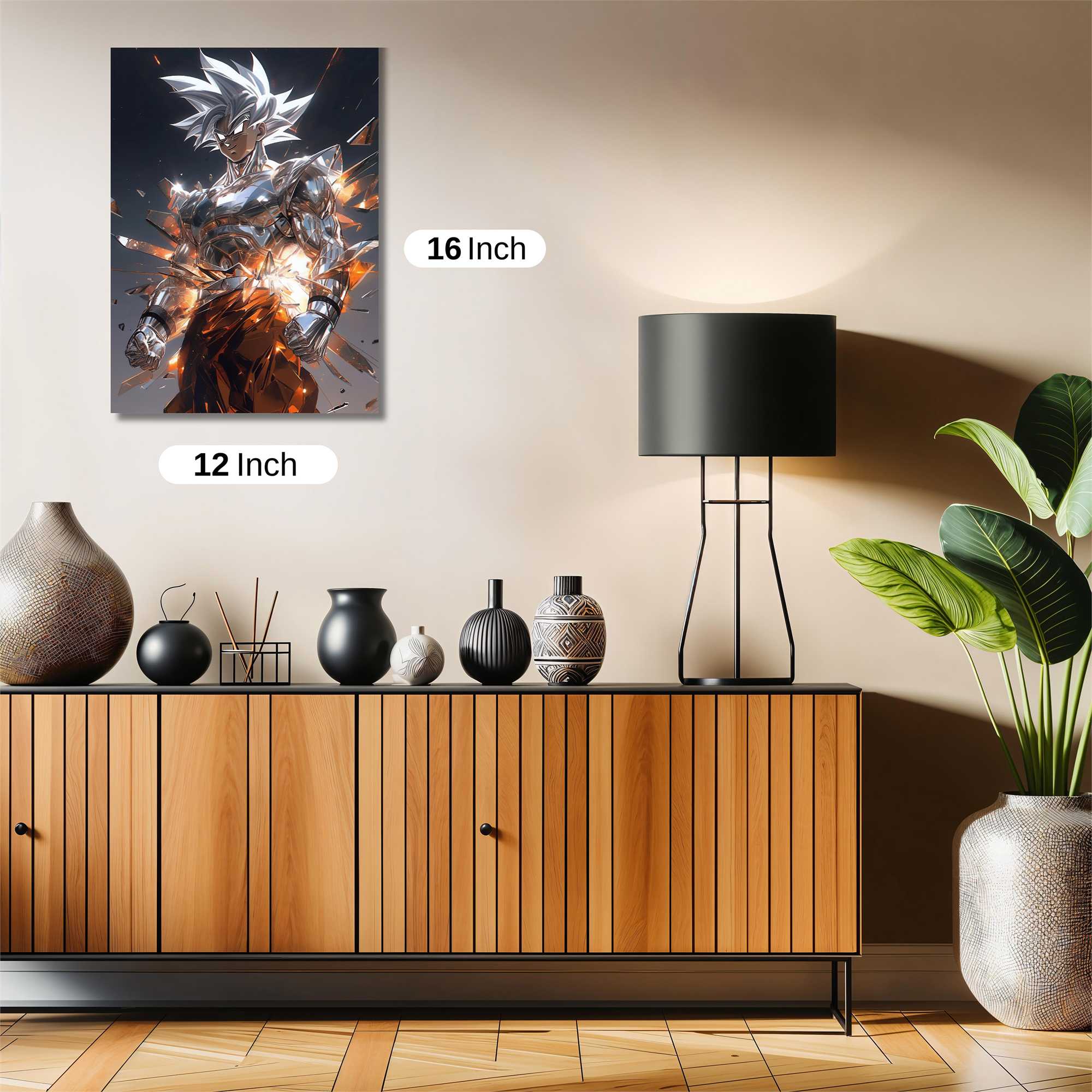 Saiyan Surge Safe Wall Magnetic / M