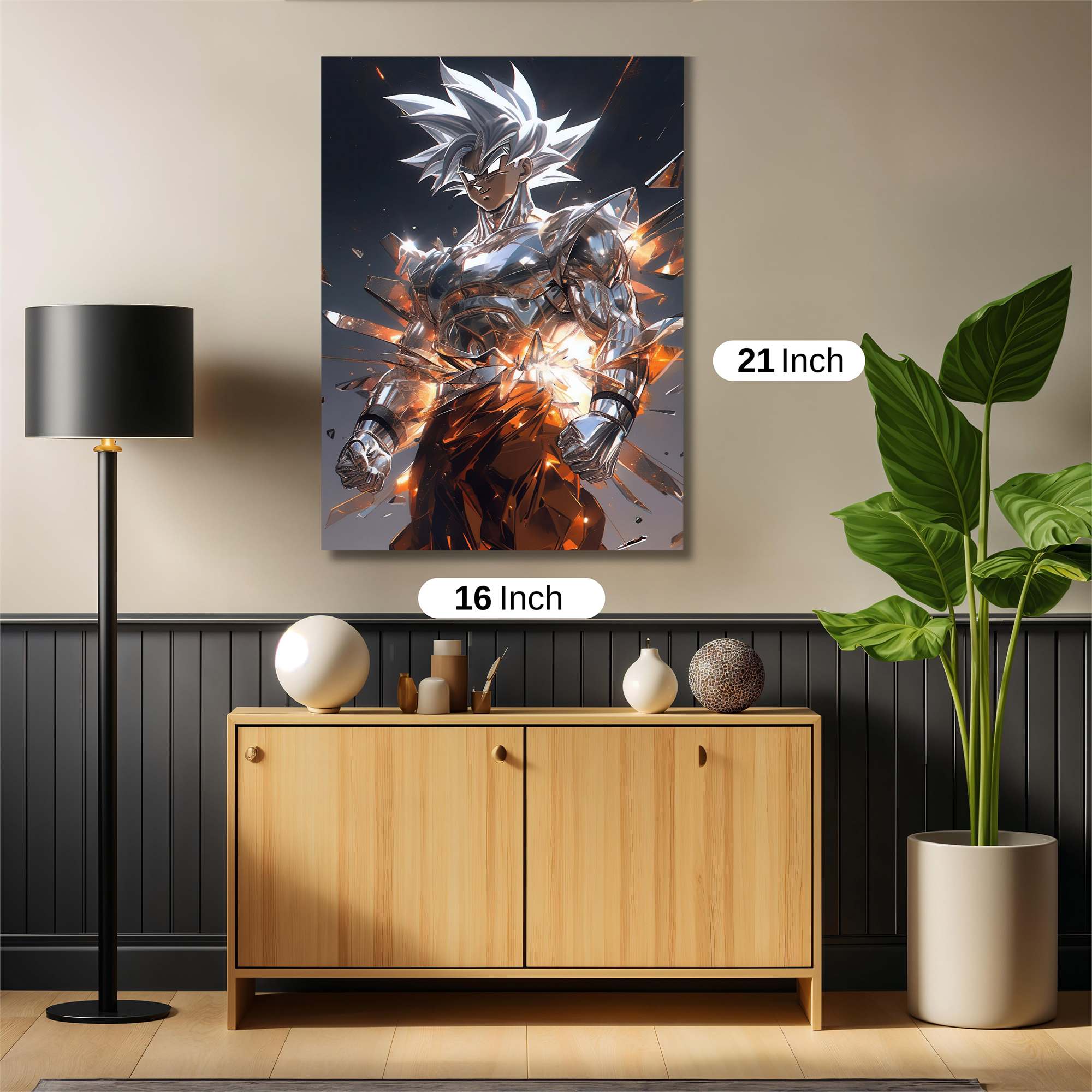 Saiyan Surge Safe Wall Magnetic / M