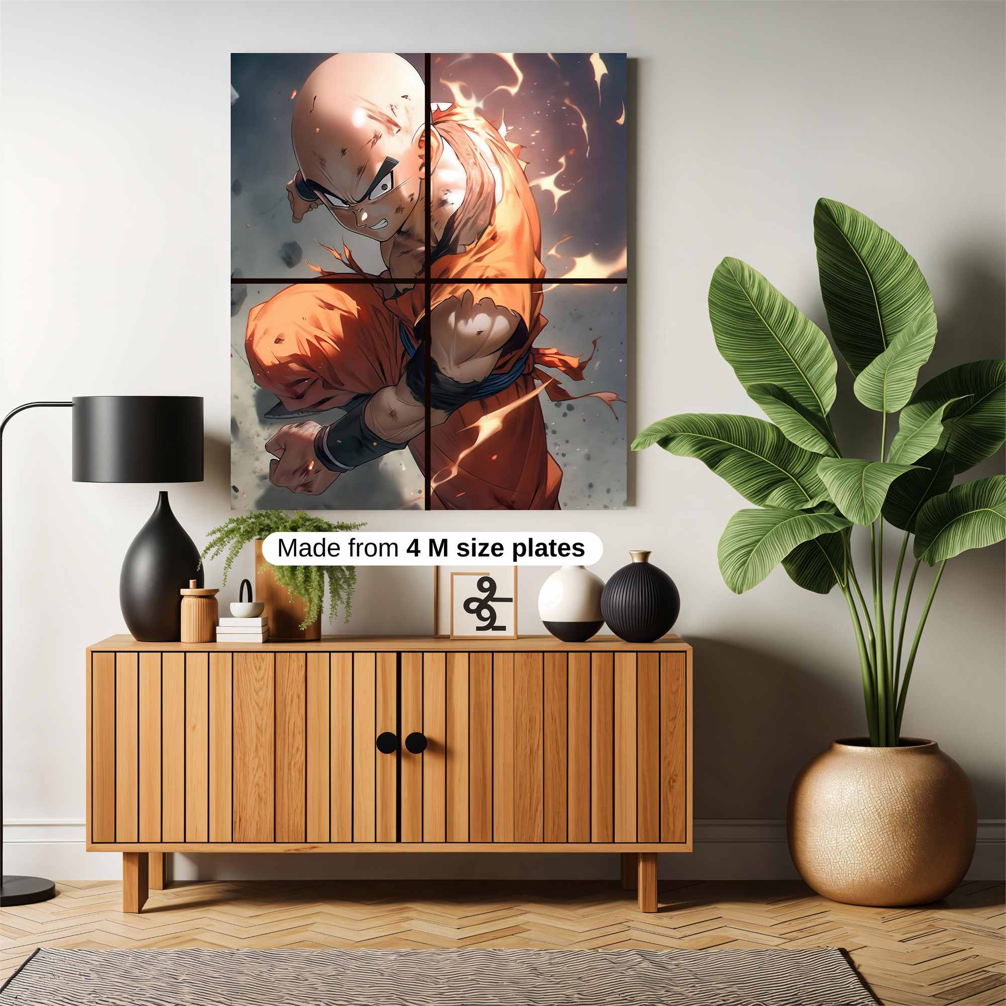 Krilin Conflagration Safe Wall Magnetic / M