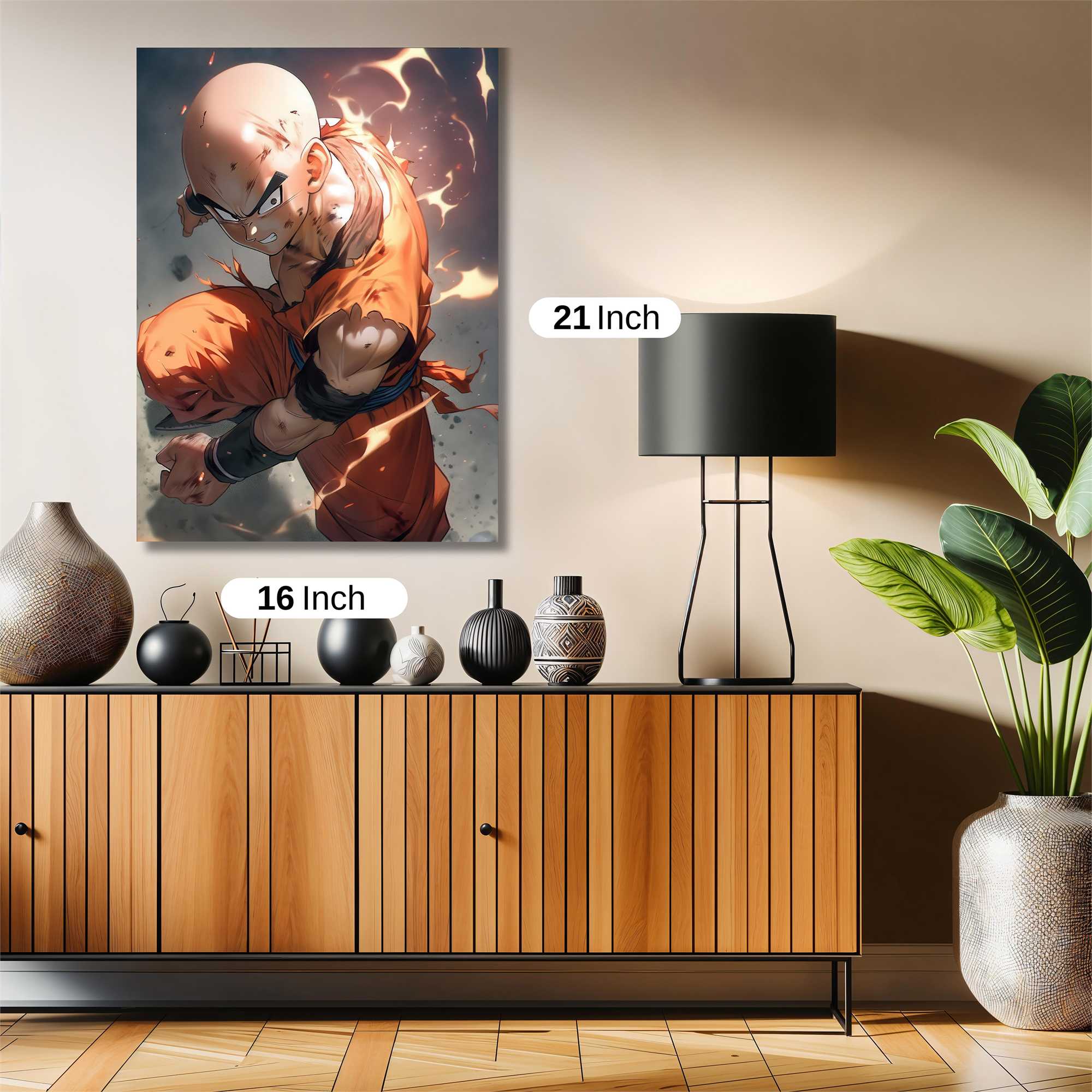 Krilin Conflagration Safe Wall Magnetic / M