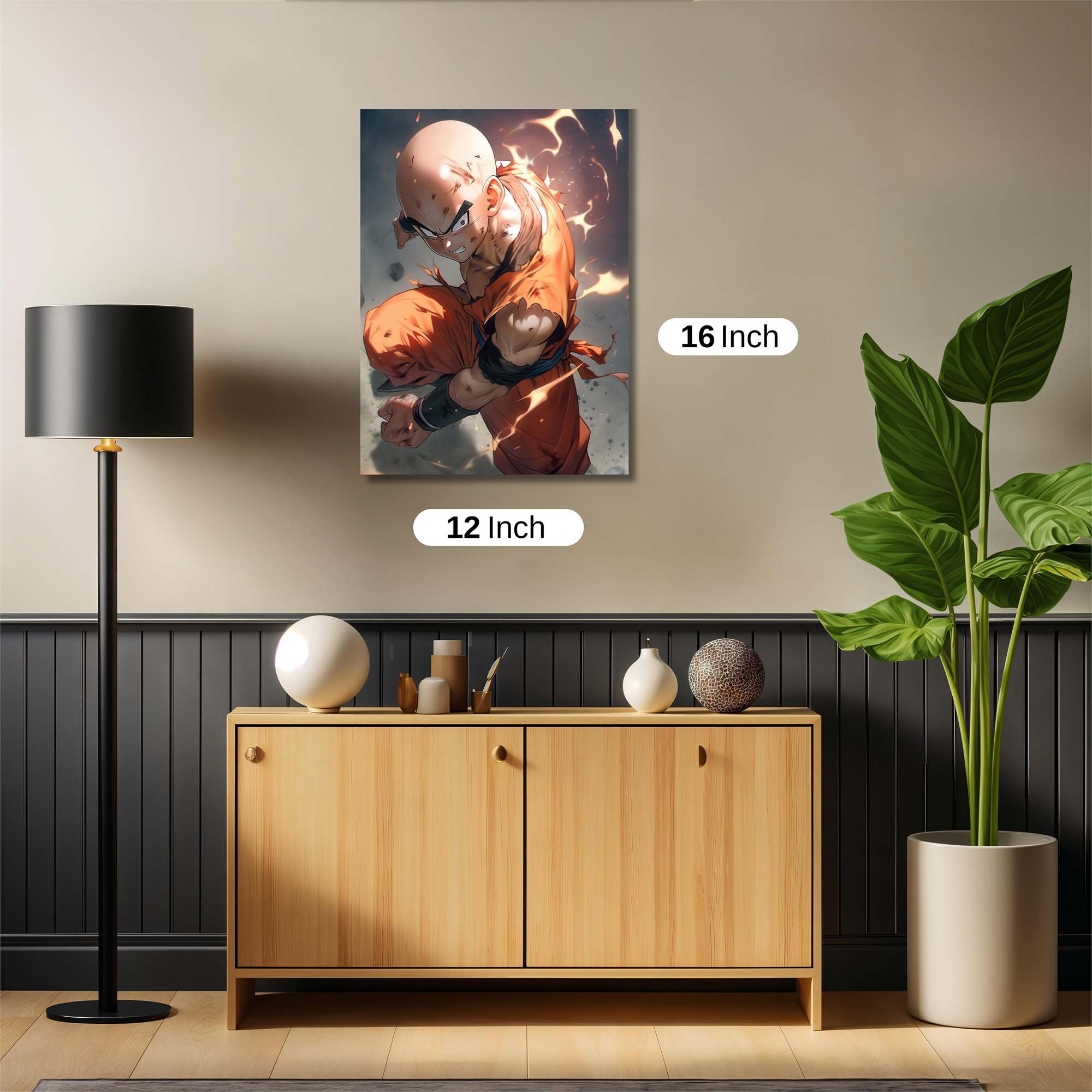 Krilin Conflagration Safe Wall Magnetic / M