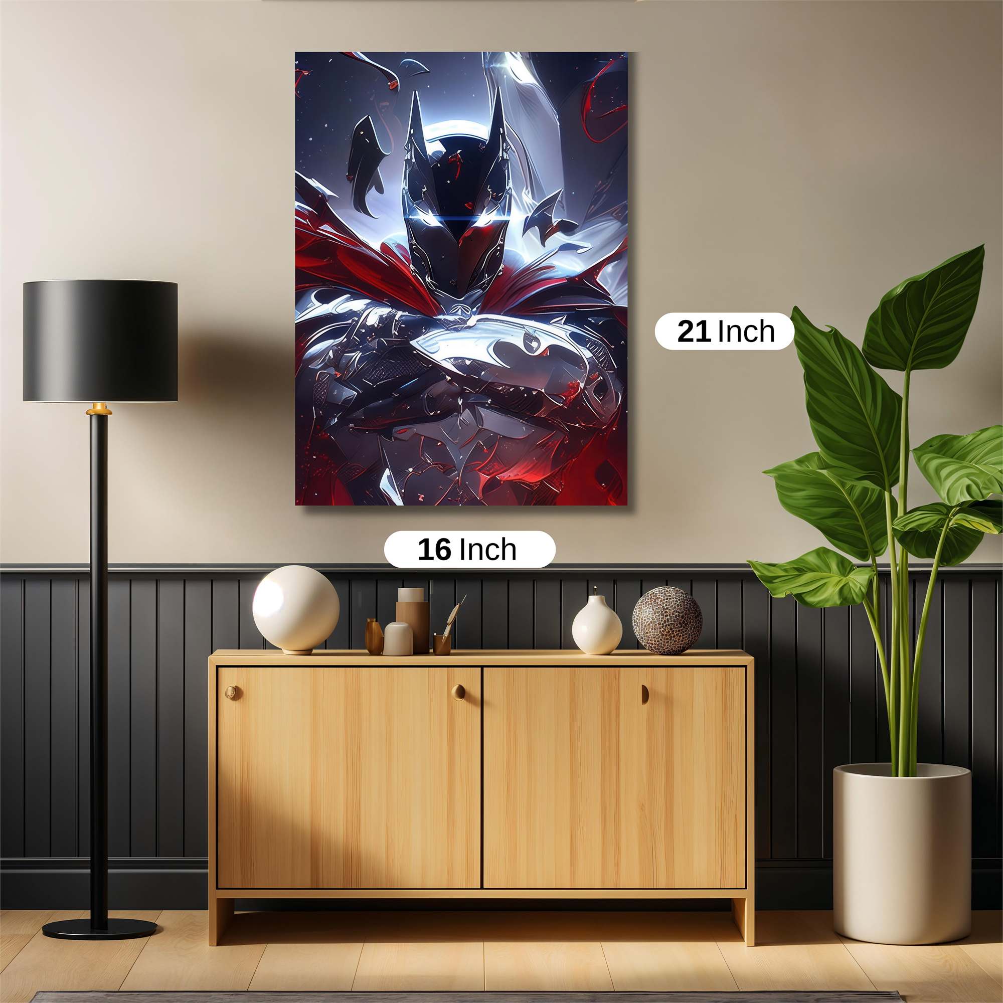 Batman Resurgence Safe Wall Magnetic / M