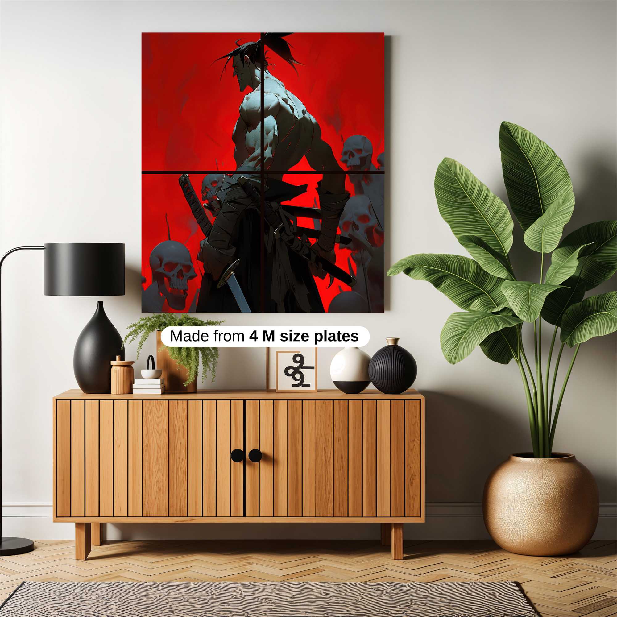 Samurai Havoc Safe Wall Magnetic / M