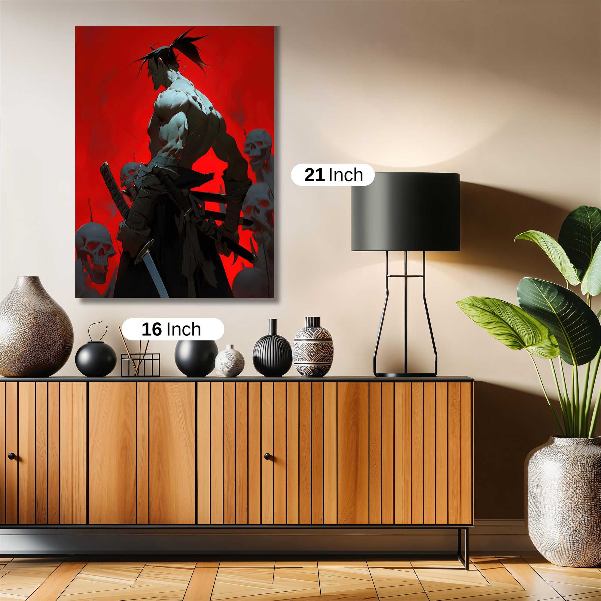 Samurai Havoc Safe Wall Magnetic / M