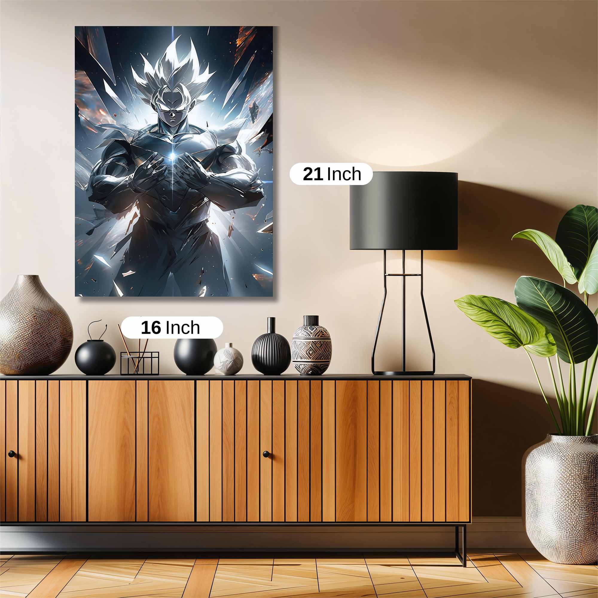 Saiyan Awestruck Safe Wall Magnetic / M