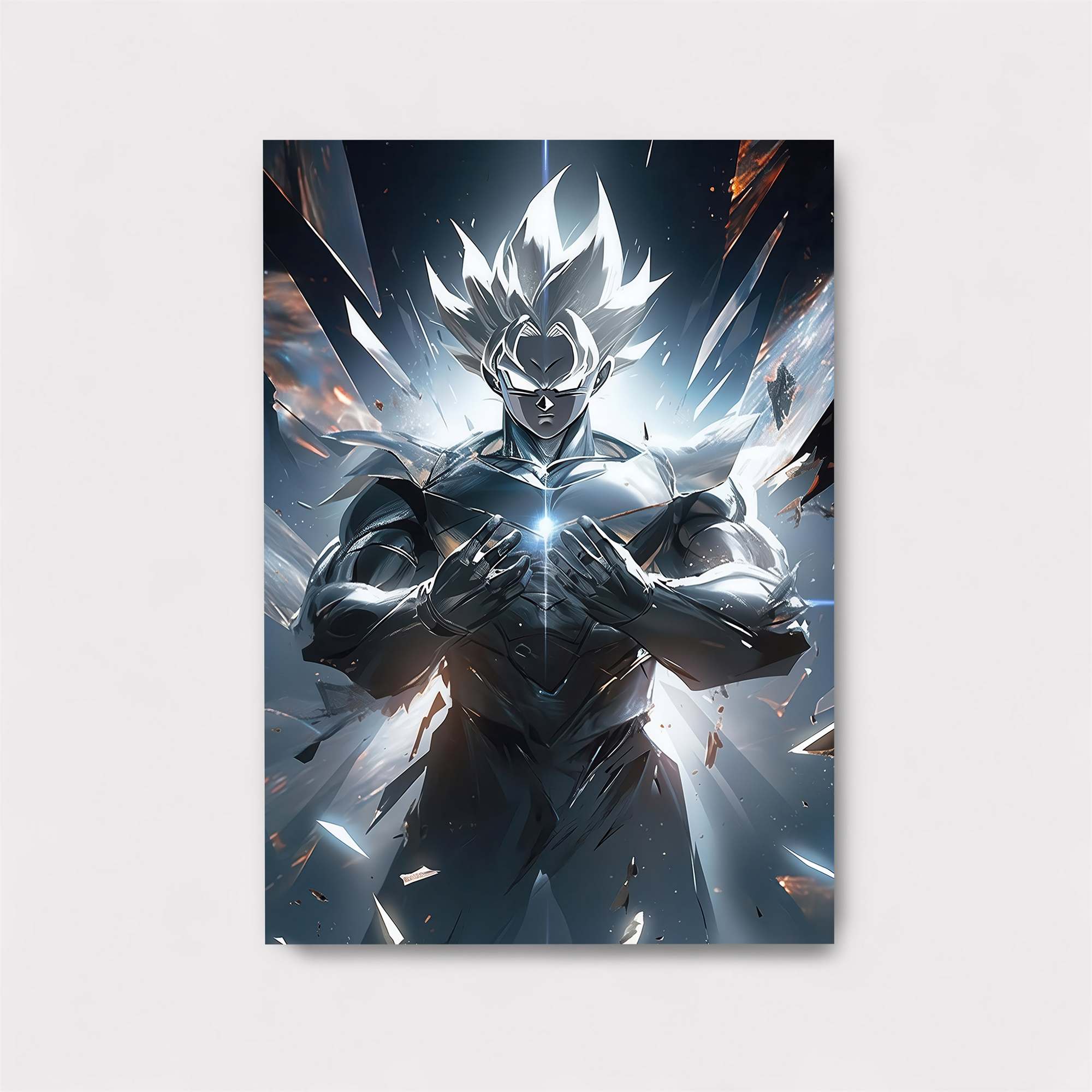 Saiyan Awestruck Safe Wall Magnetic / M