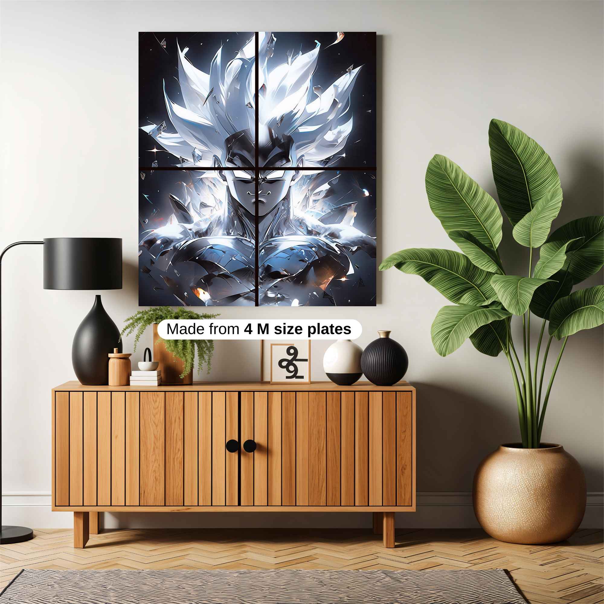 Saiyan Brilliance Safe Wall Magnetic / M