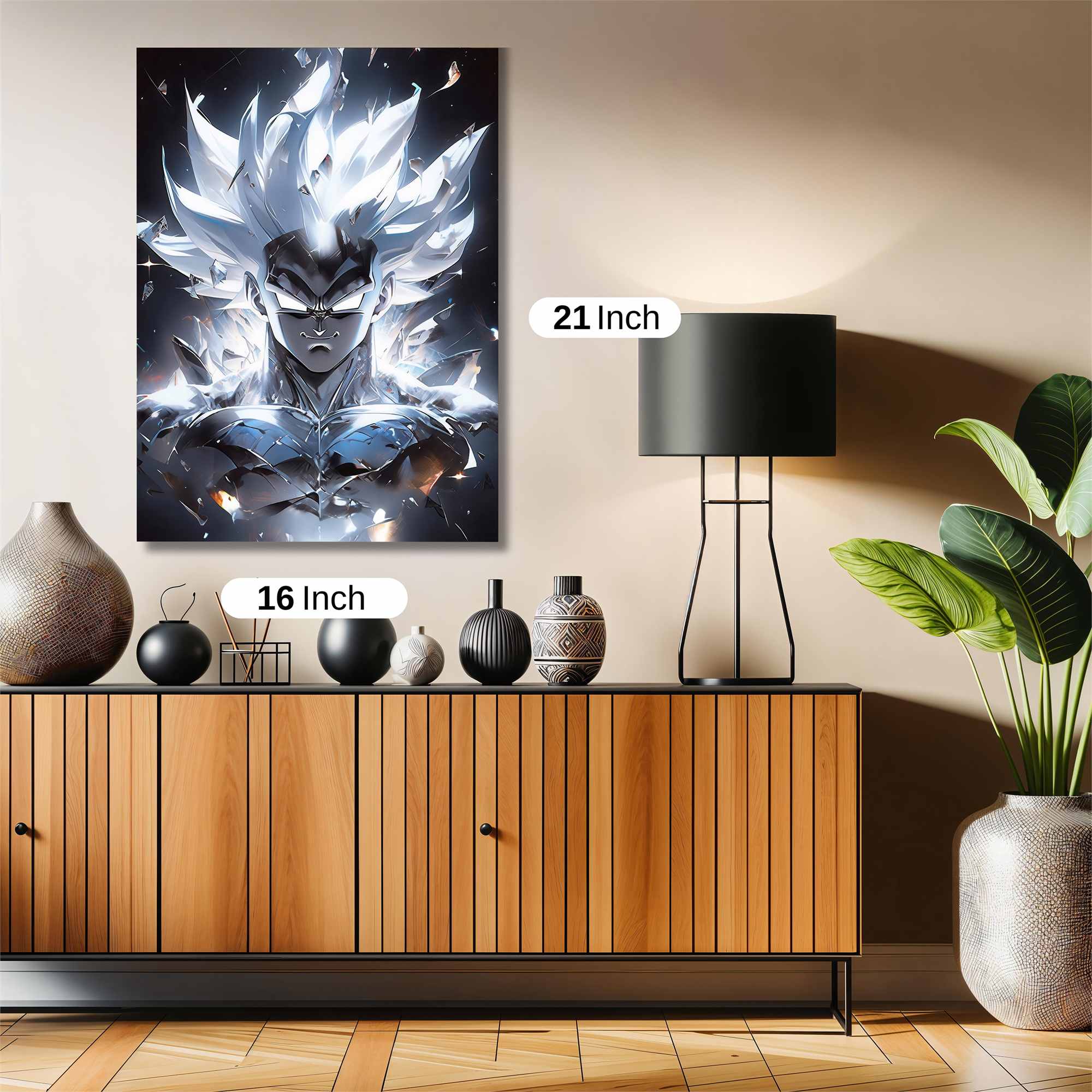 Saiyan Brilliance Safe Wall Magnetic / M