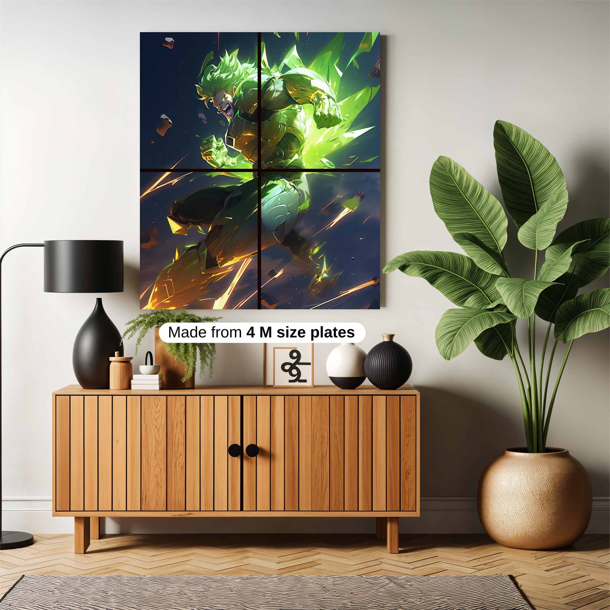 Green Fury Safe Wall Magnetic / M