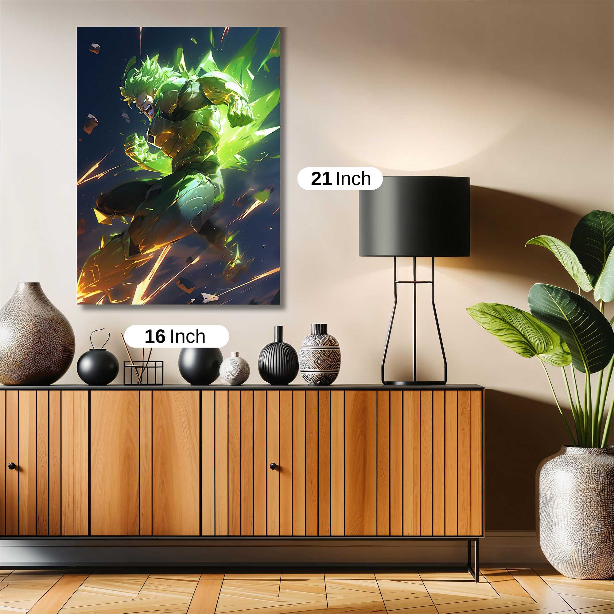 Green Fury Safe Wall Magnetic / M