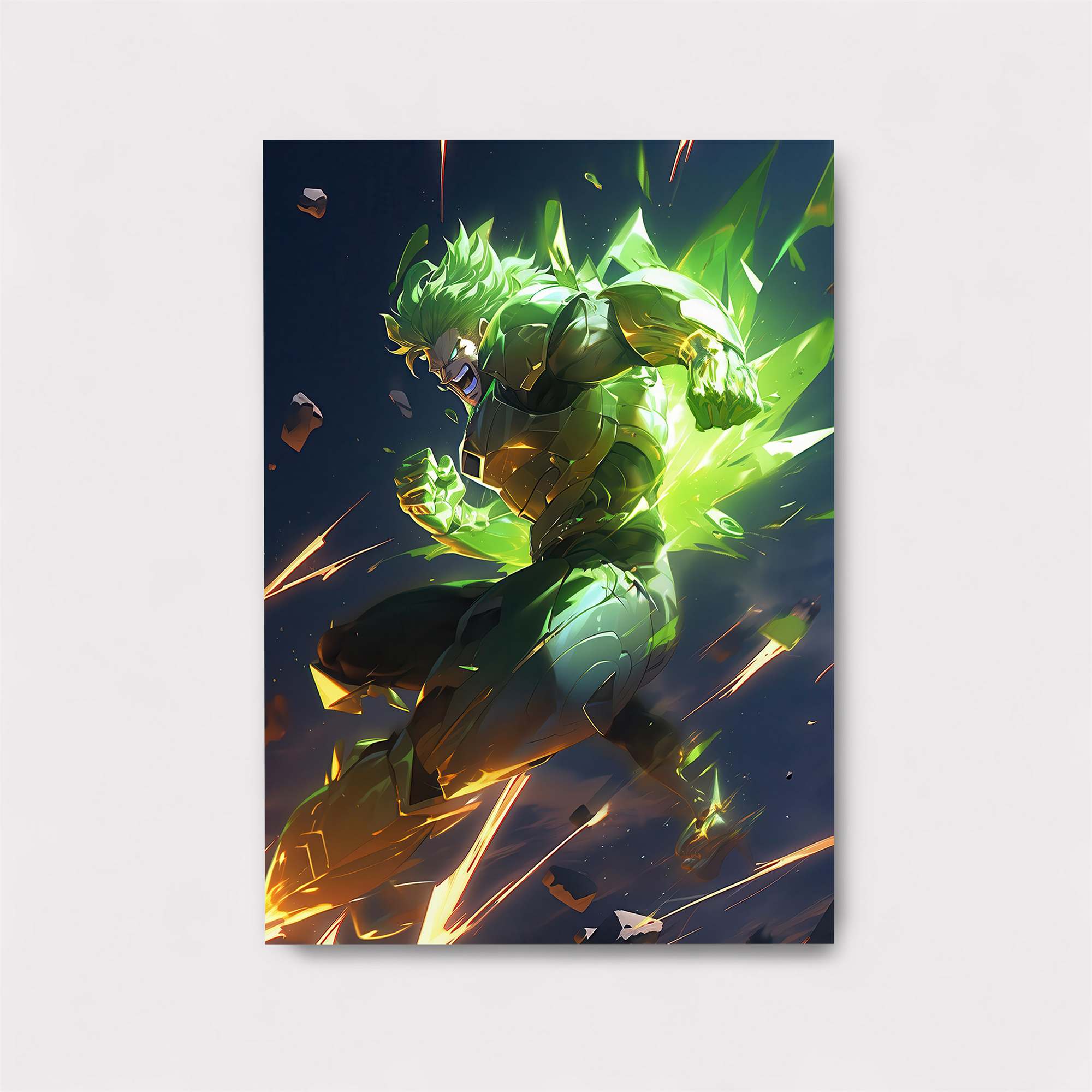 Green Fury Safe Wall Magnetic / M