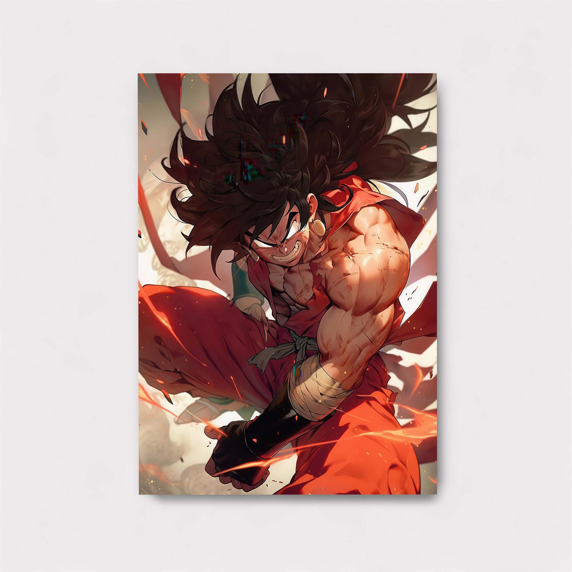 Saiyan Fury Safe Wall Magnetic / M