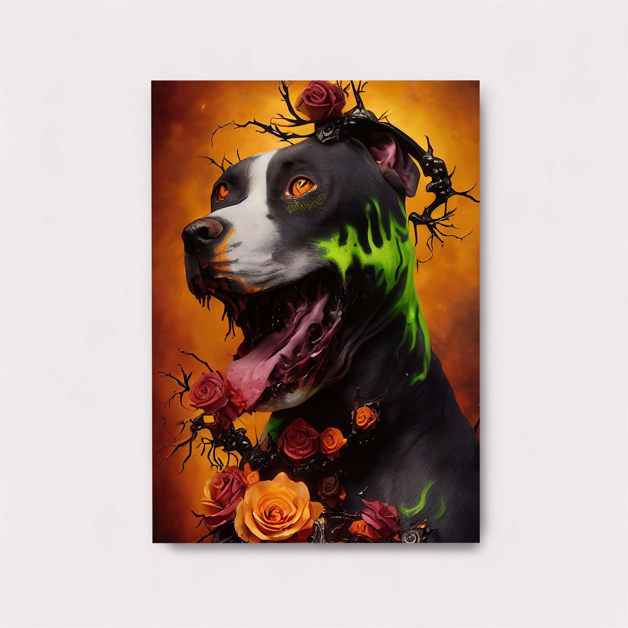 Fiery Enchantment Safe Wall Magnetic / M