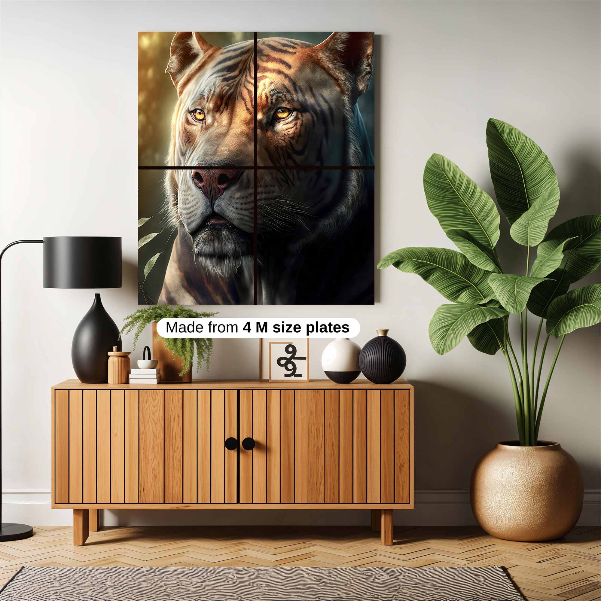 Tiger Majesty Safe Wall Magnetic / M